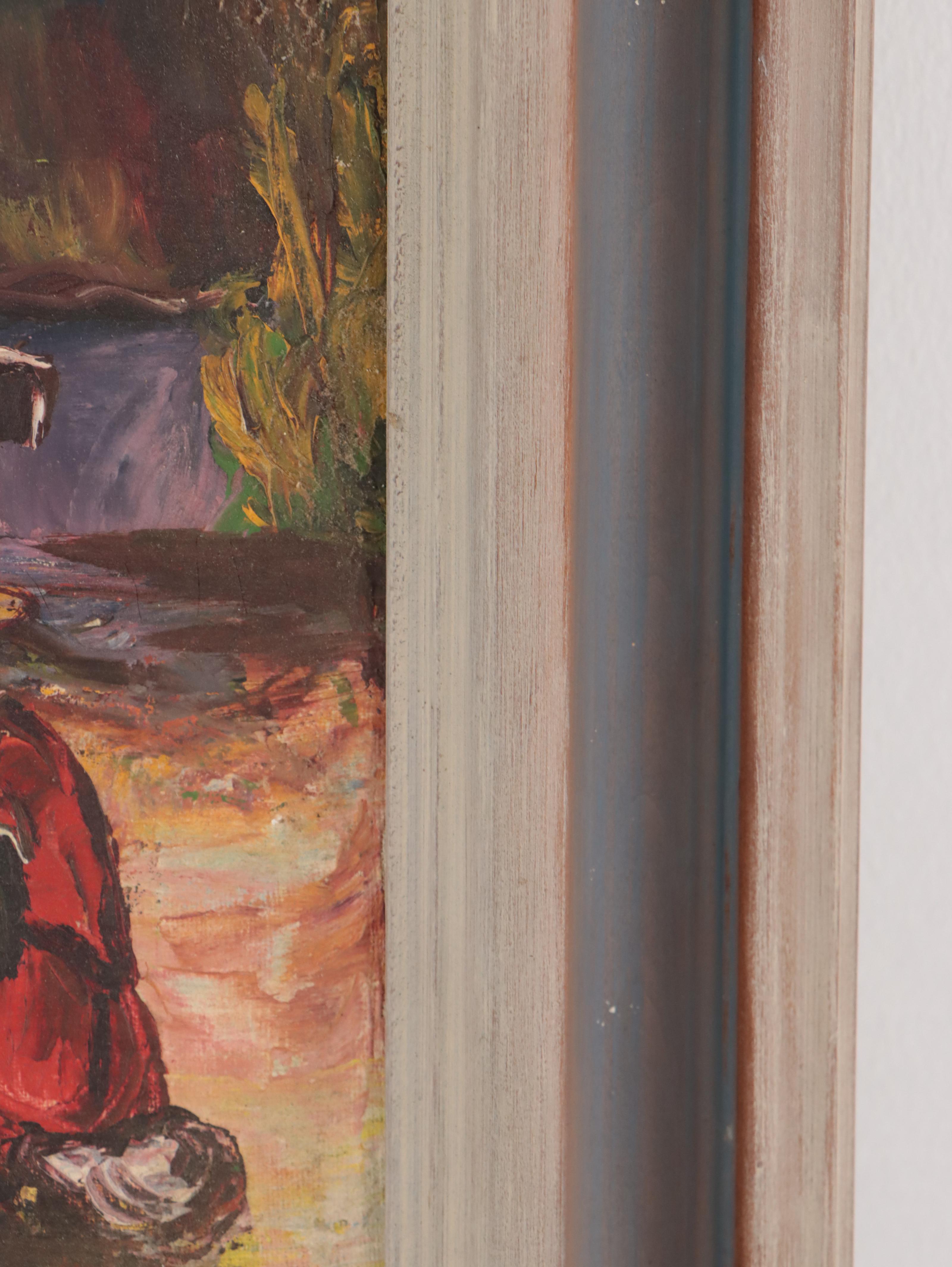 Antoine Pierre Oil Paintings of Coastal Scenes