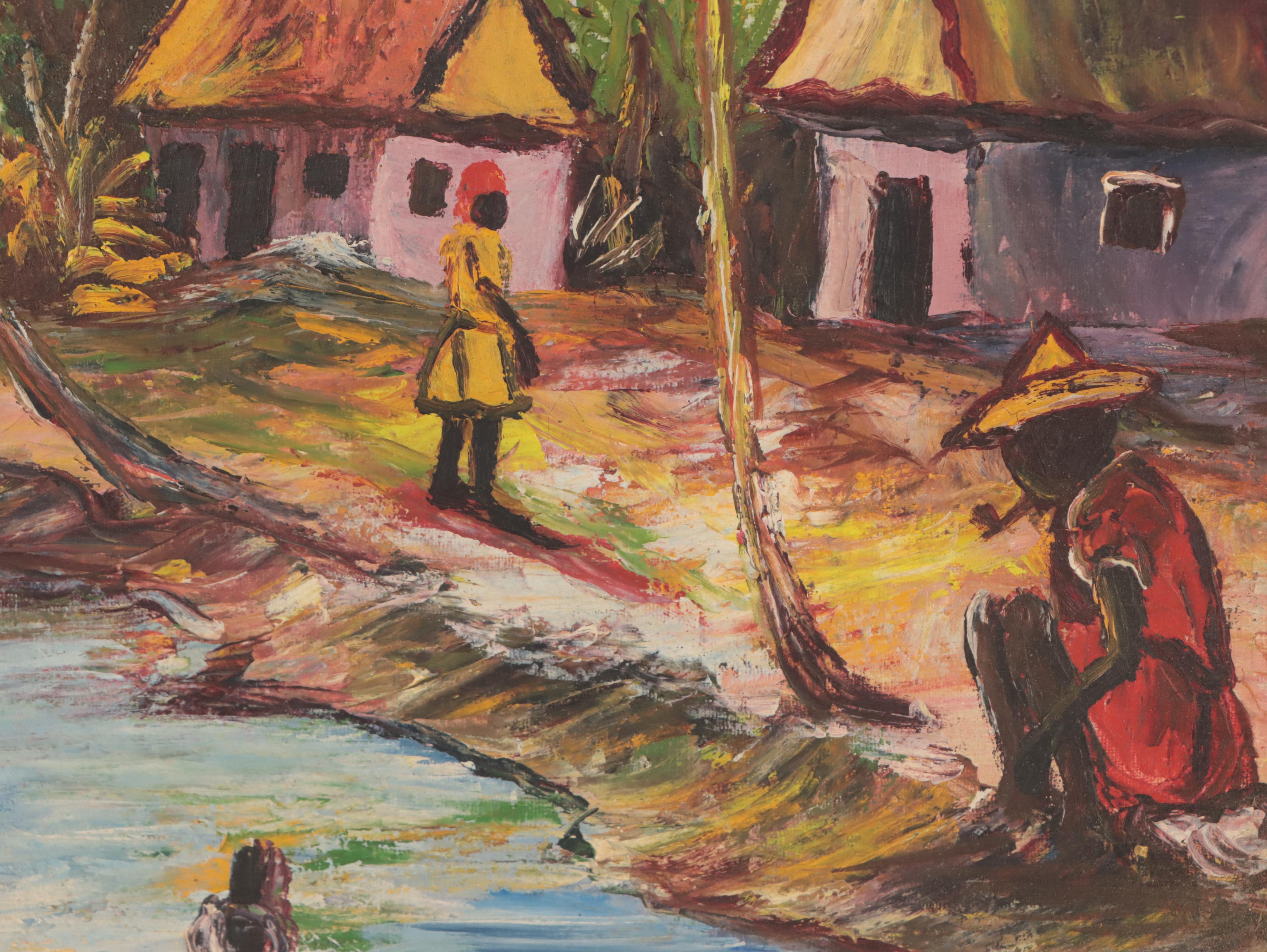 Antoine Pierre Oil Paintings of Coastal Scenes