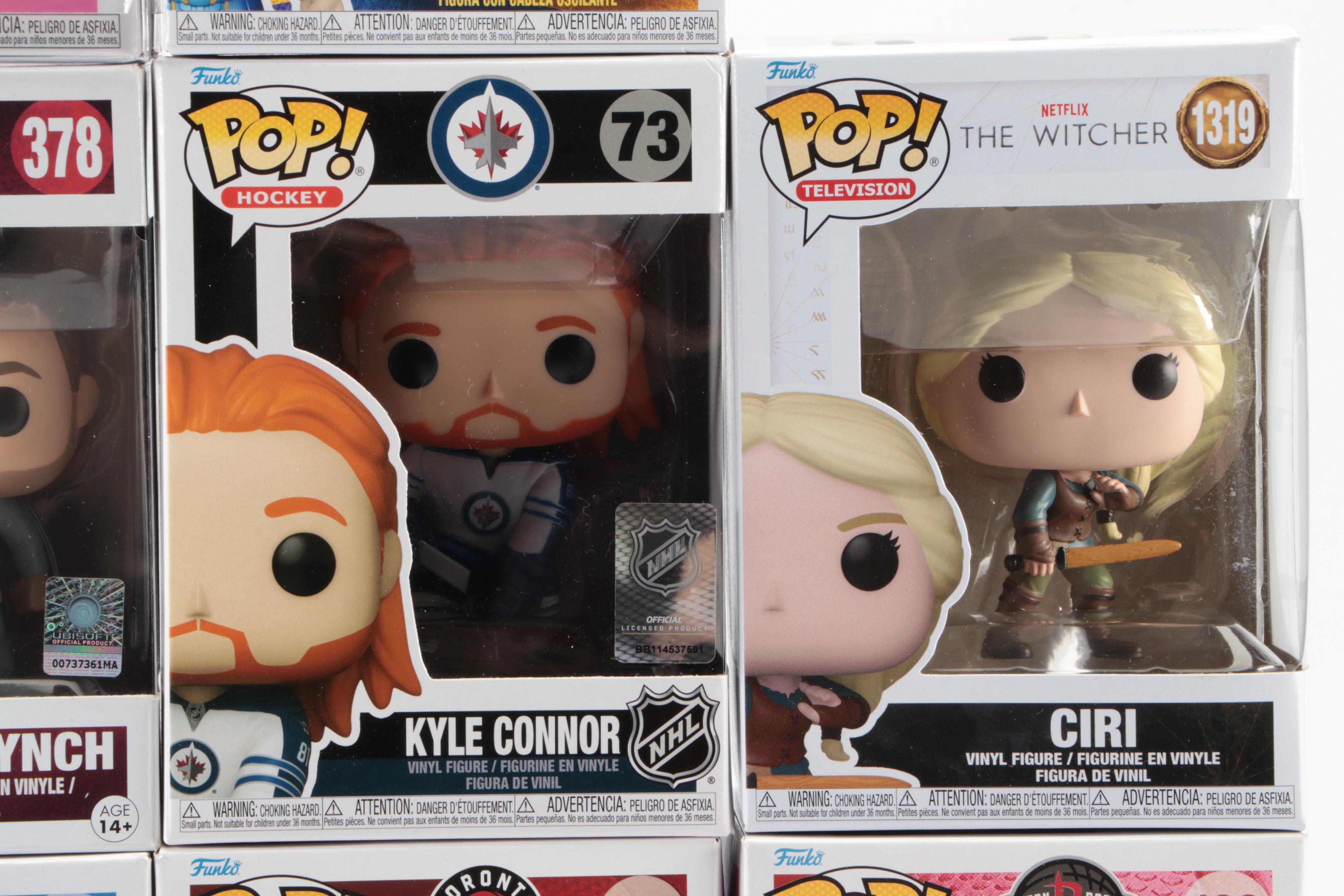 Funko Pop! Figures with Ikaris, John Wall, Zombie Thor, Kyle Connor, and More