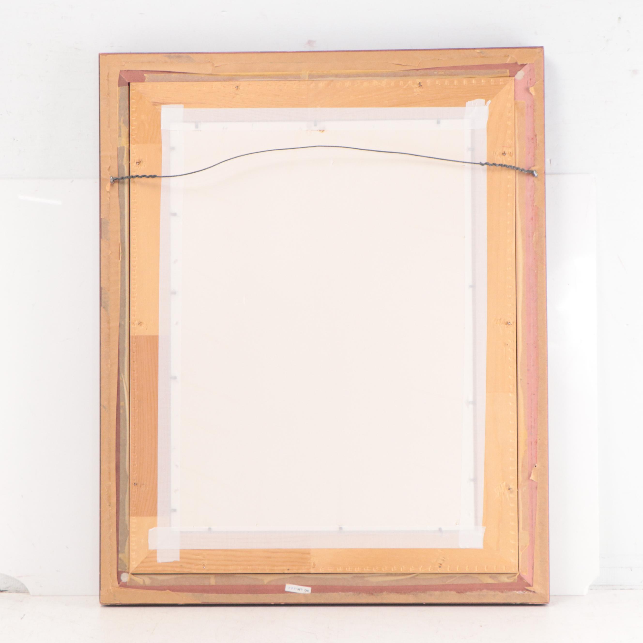 Martha Tuttle Floral Acrylic Painting