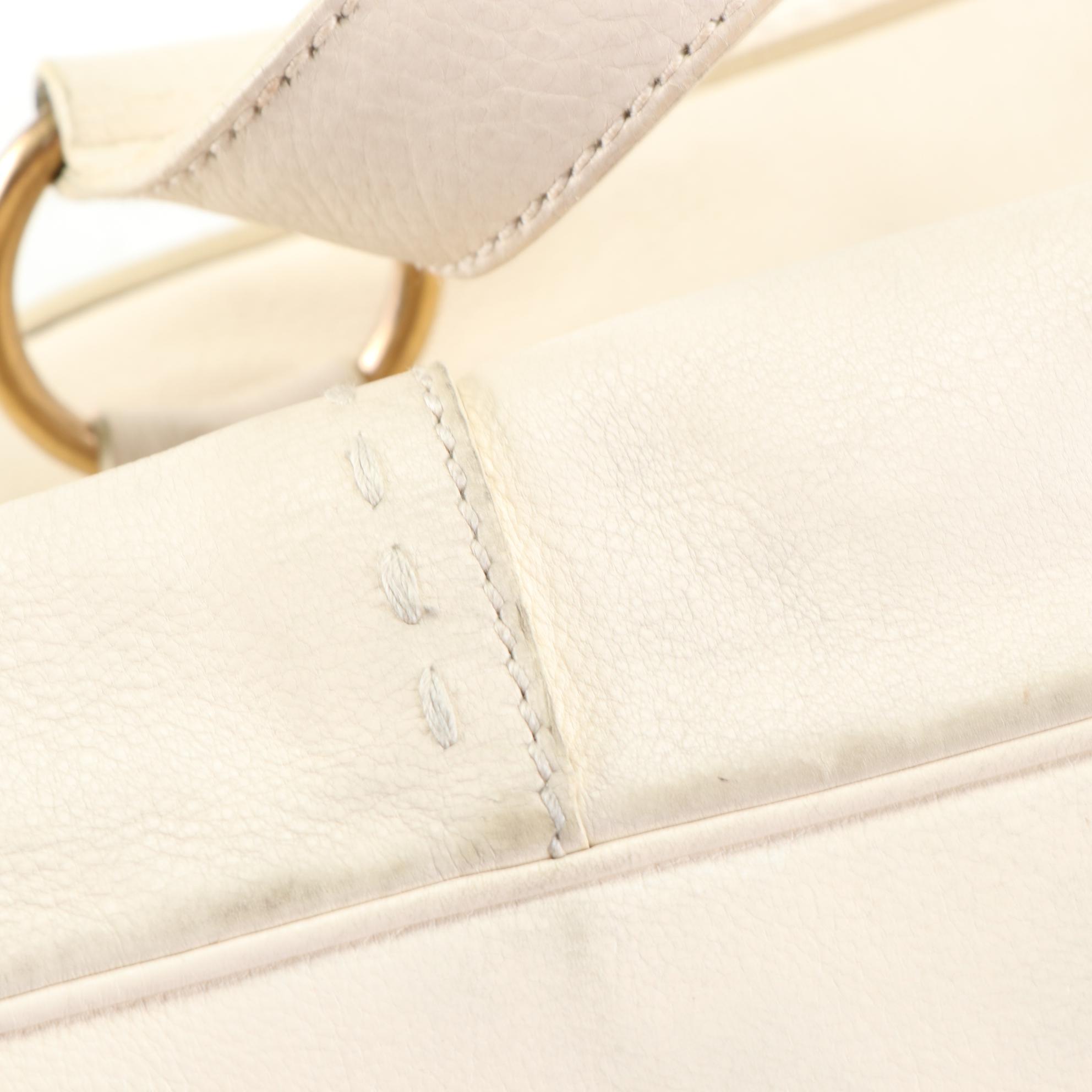 Yves Saint Laurent Muse Domed Bag in Calfskin Leather