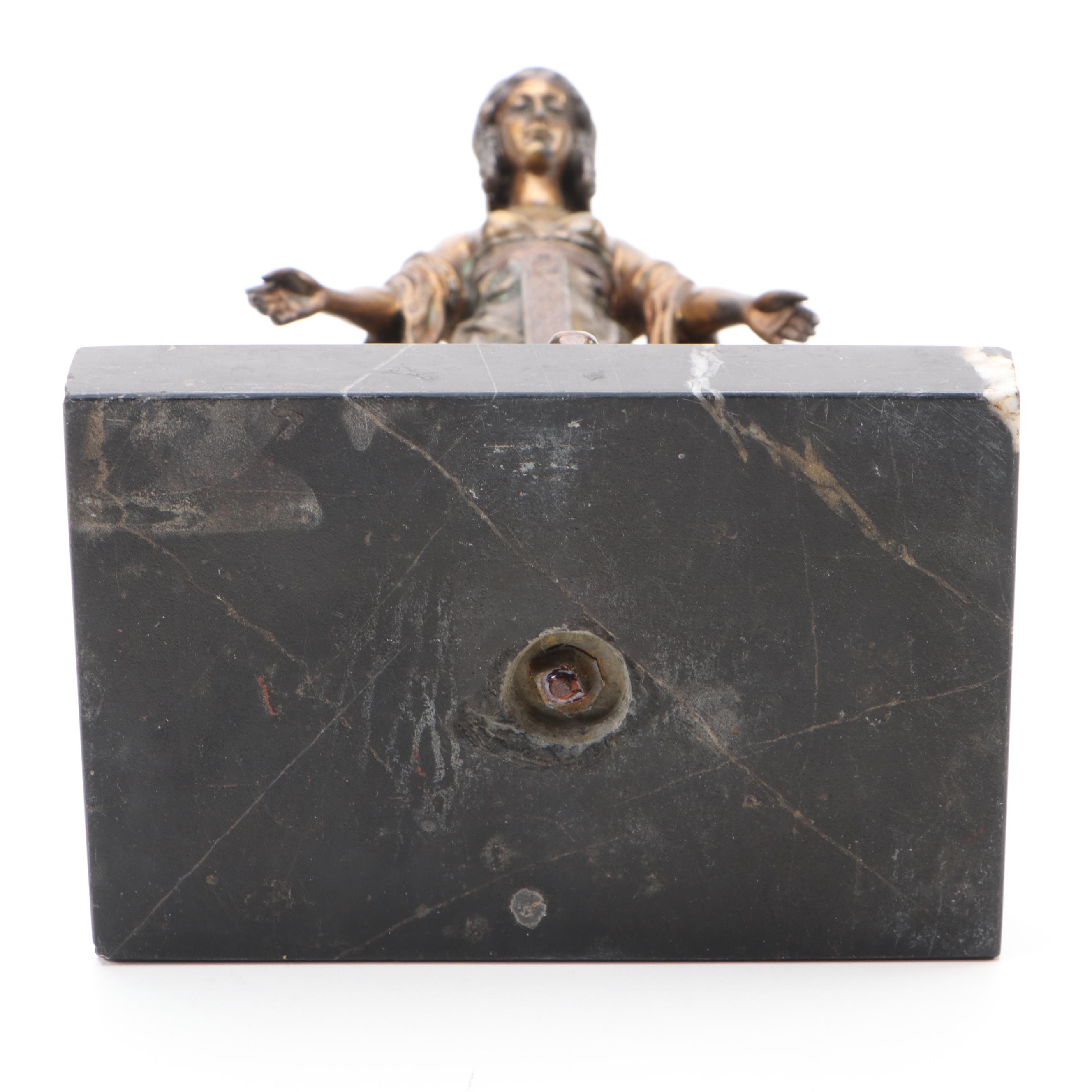 Egyptian Revival Austrian Cold-Painted Bronze Sculpture after Andor Ruff