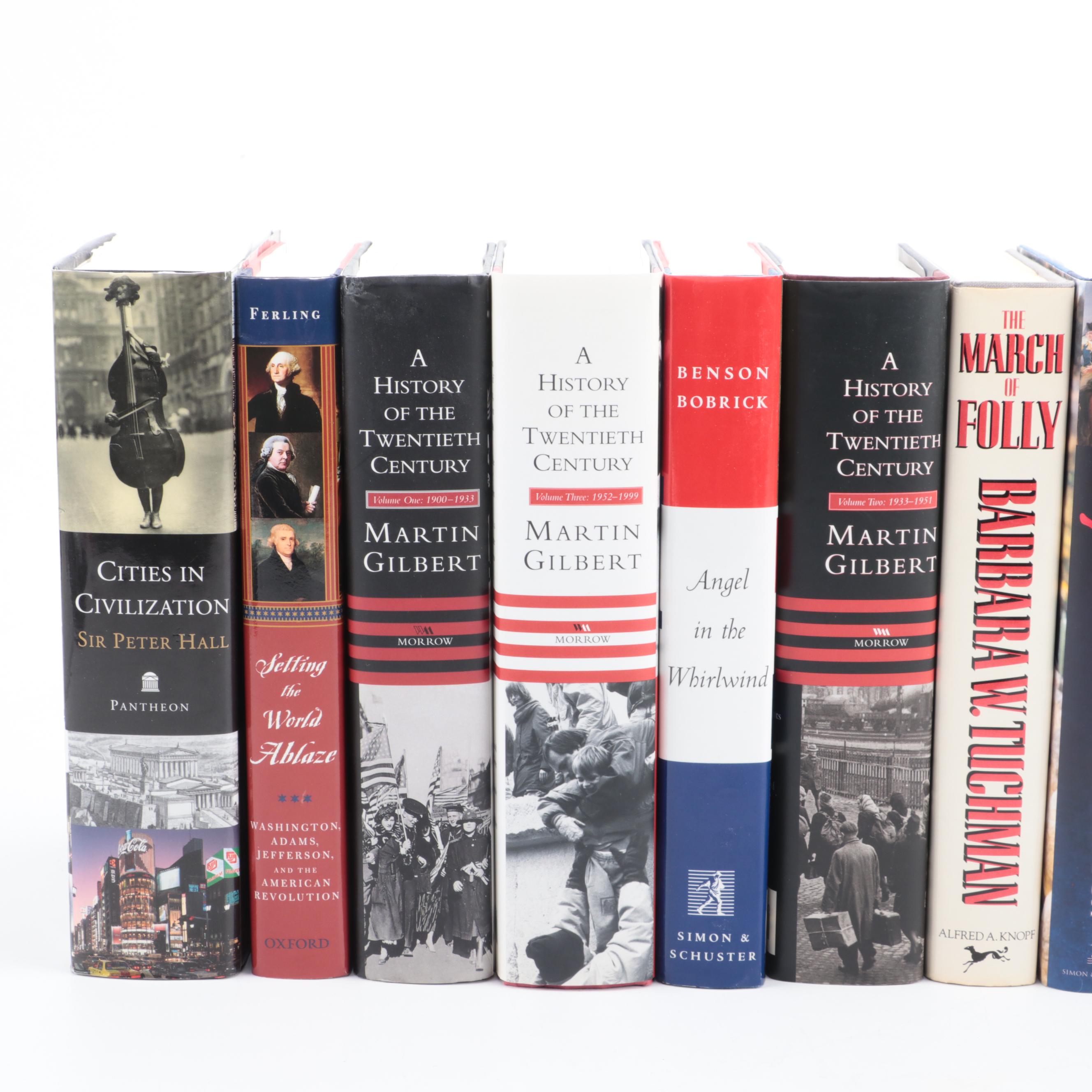 First Edition "The March of Folly" by Barbara Tuchman and More History Books