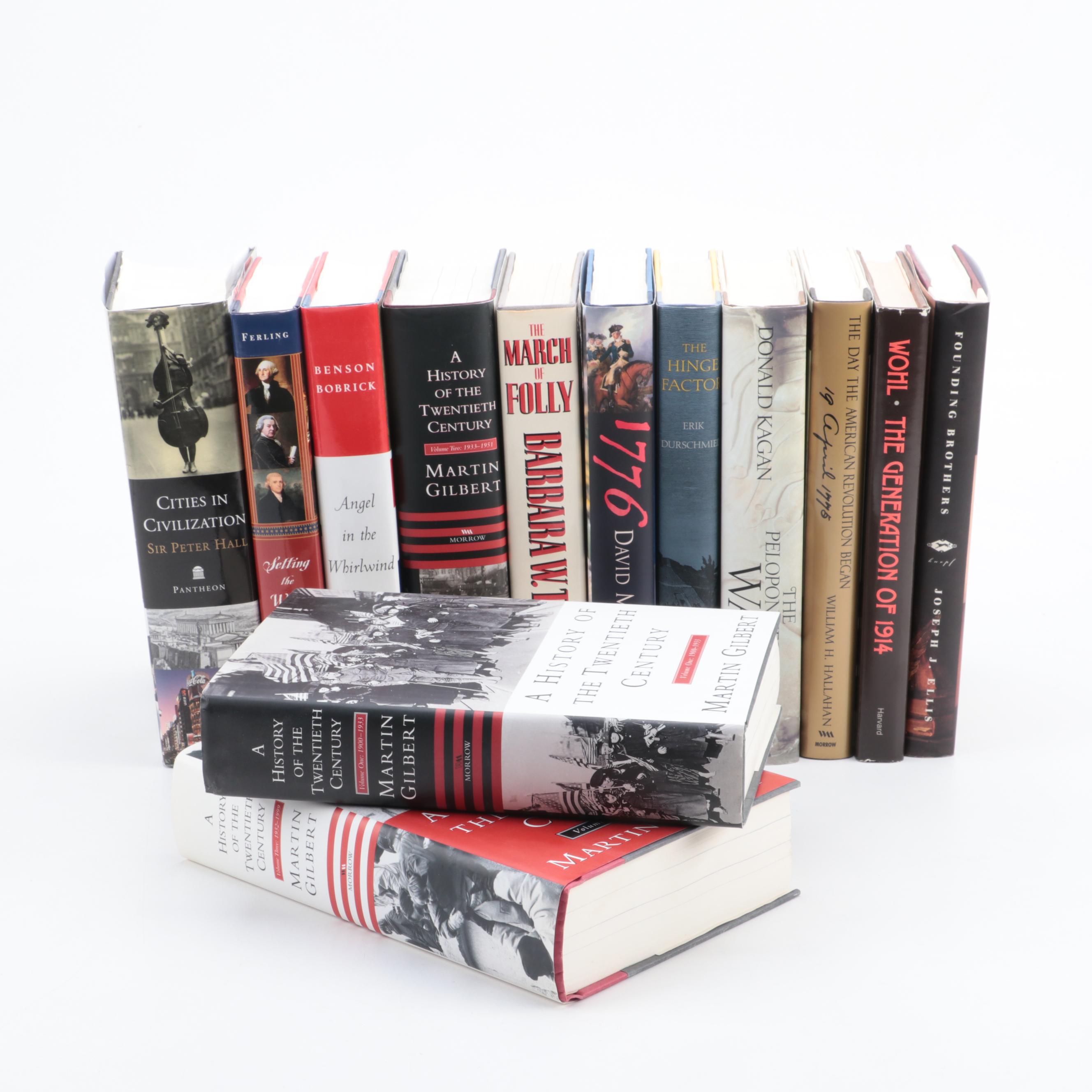 First Edition "The March of Folly" by Barbara Tuchman and More History Books