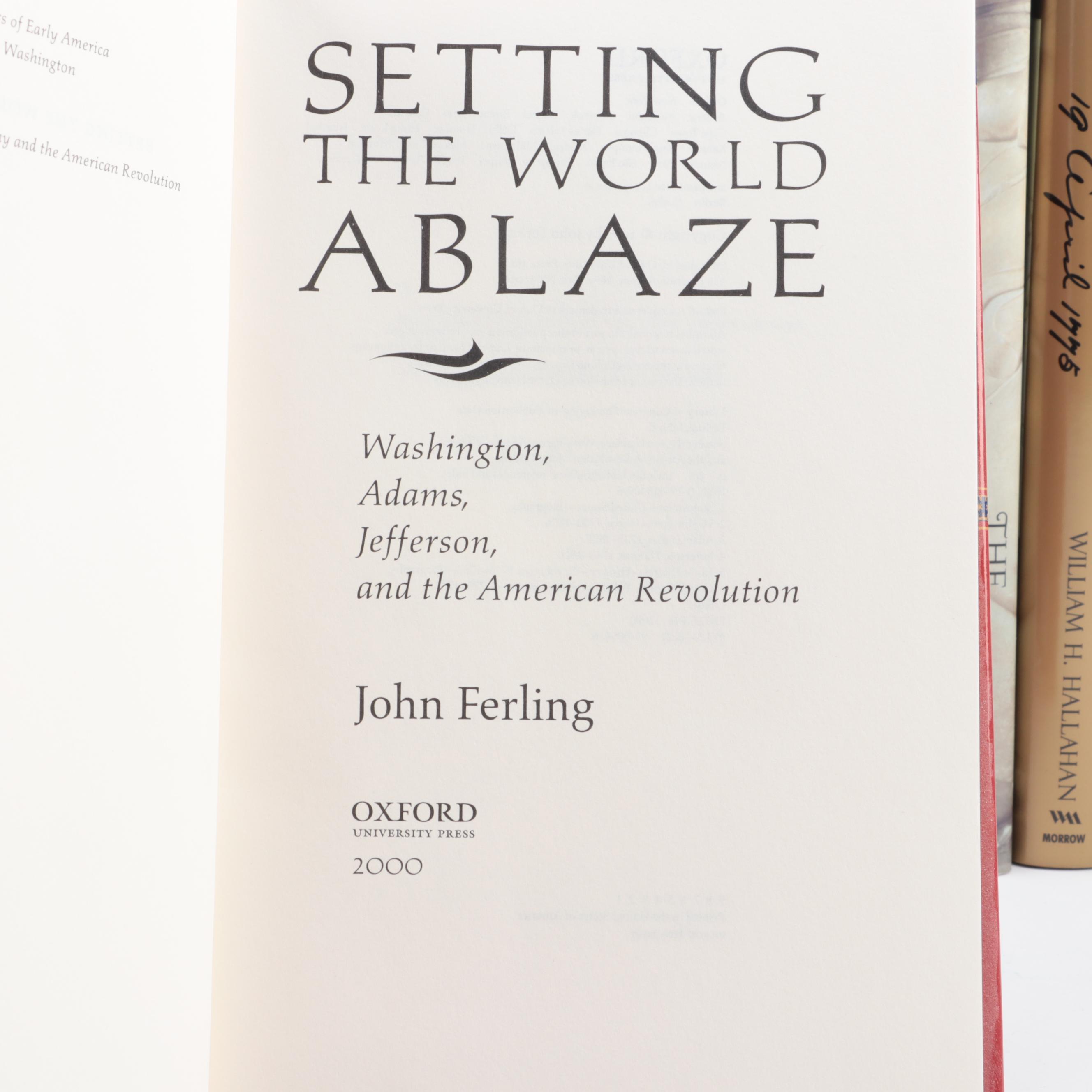 First Edition "The March of Folly" by Barbara Tuchman and More History Books