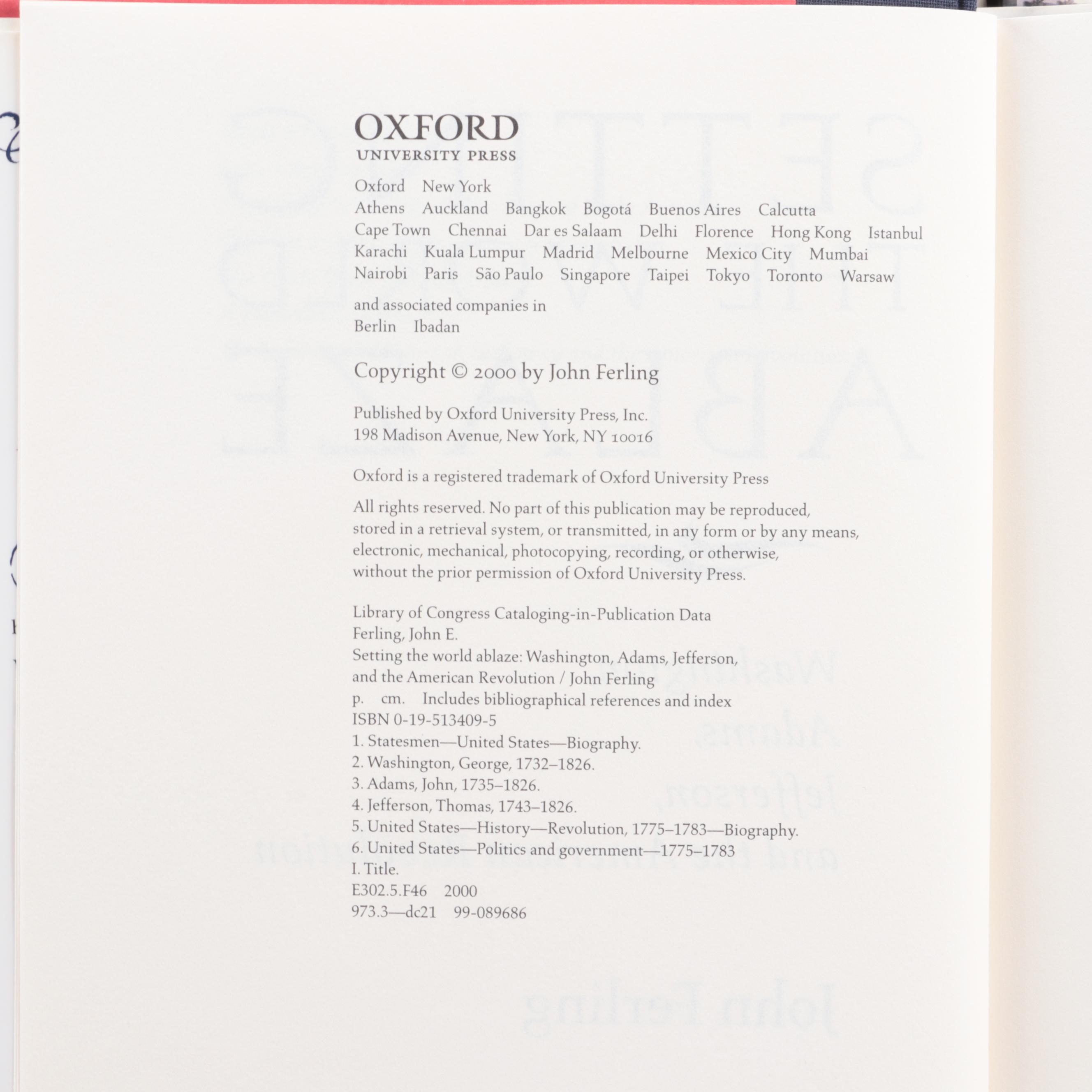 First Edition "The March of Folly" by Barbara Tuchman and More History Books