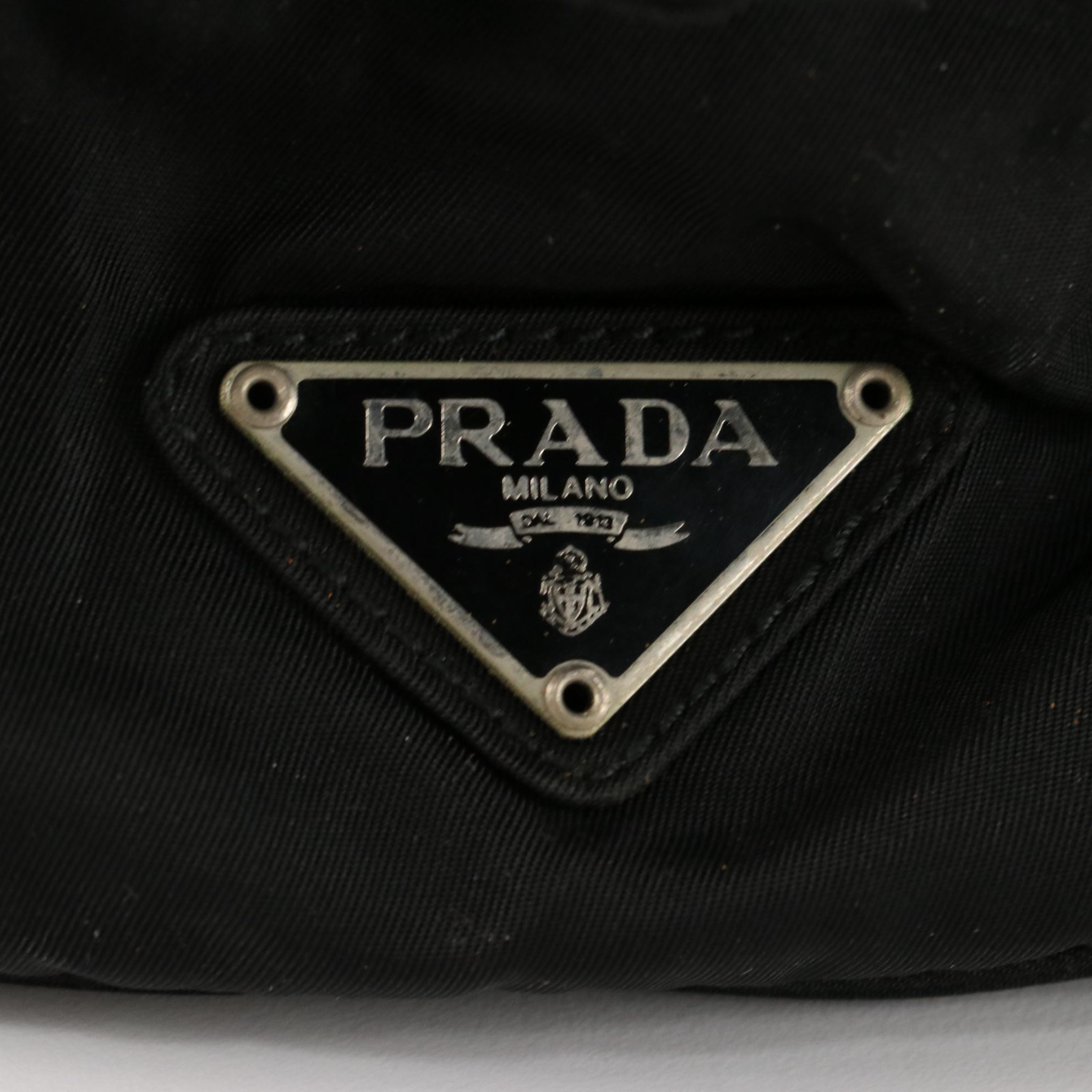 Prada Tessuto Top Handle Handbag in Nylon