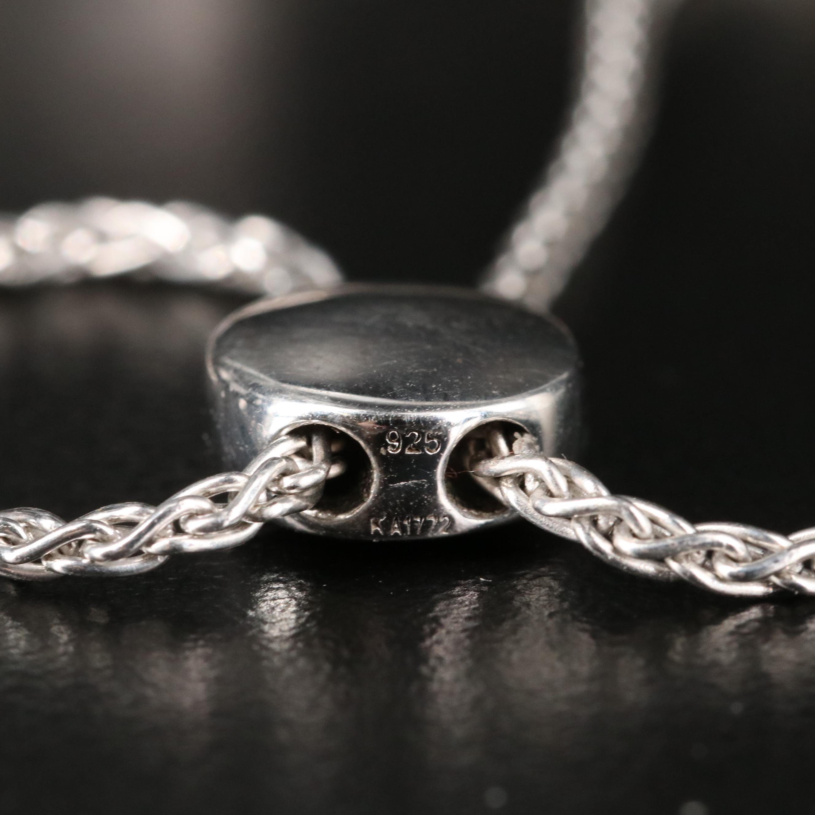 Sterling Garnet and Topaz Bolo Bracelet with 10K Rose Gold Accent