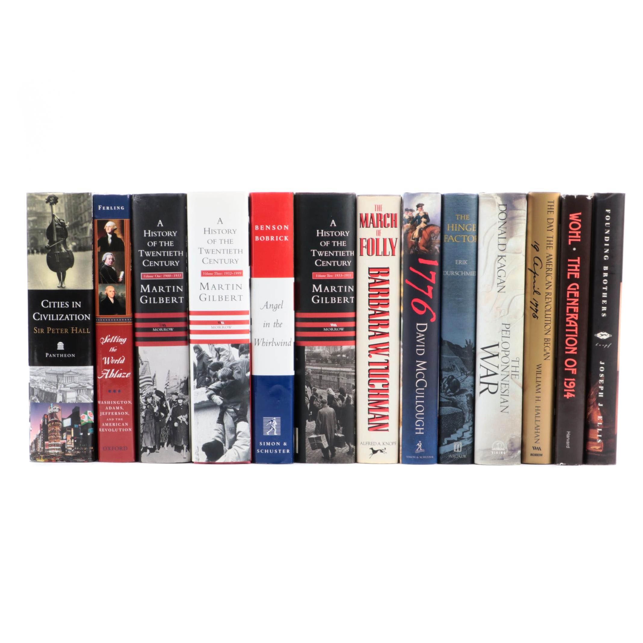 First Edition "The March of Folly" by Barbara Tuchman and More History Books