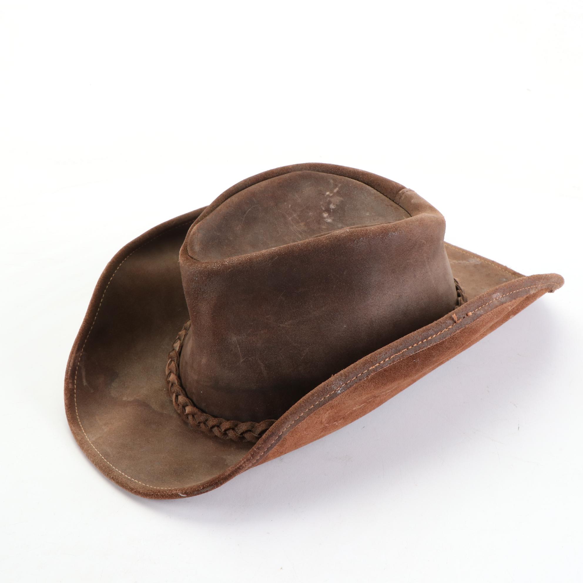 Hatquarters USA and Savoy Hats Leather Cowboy Hats with Other Canvas Hat