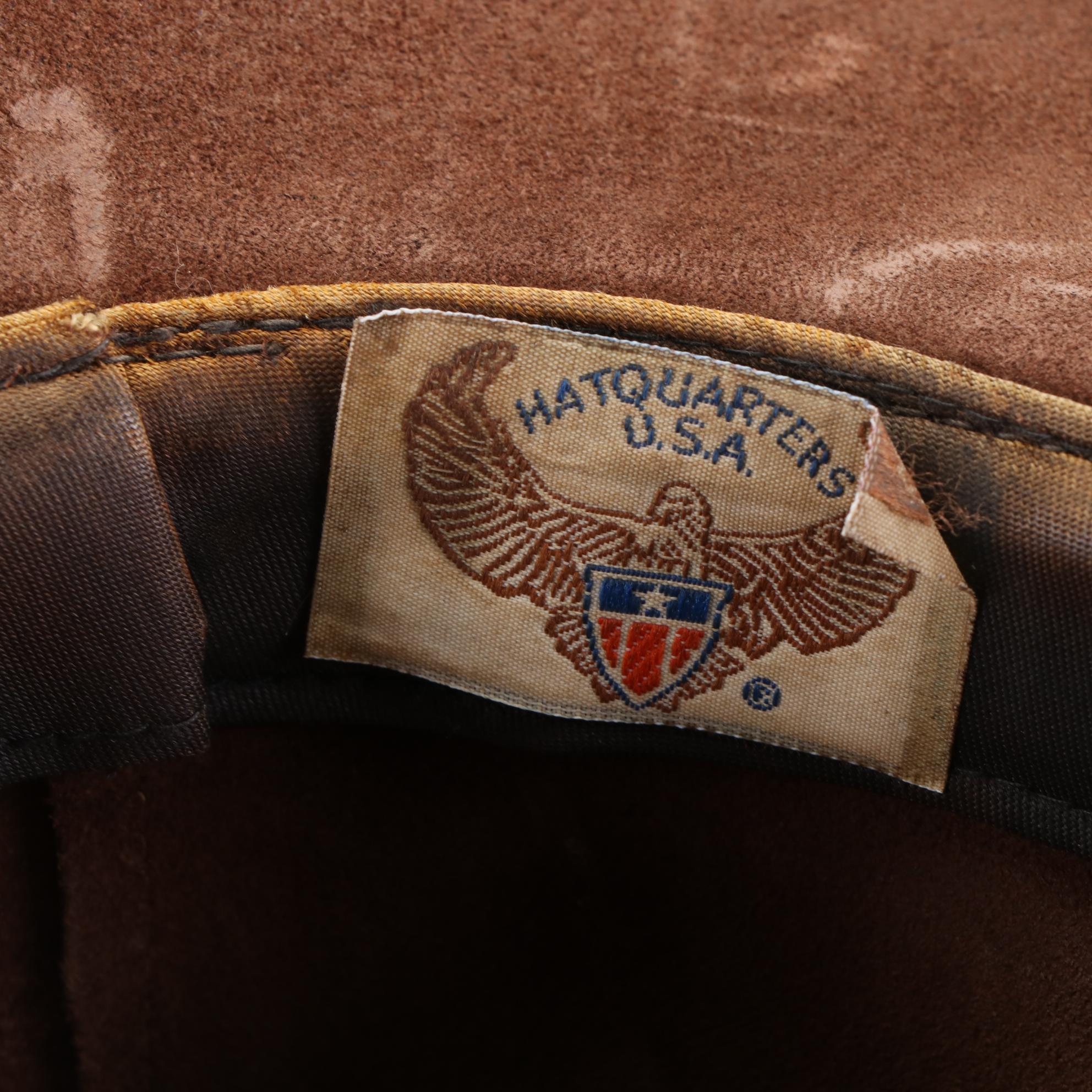 Hatquarters USA and Savoy Hats Leather Cowboy Hats with Other Canvas Hat