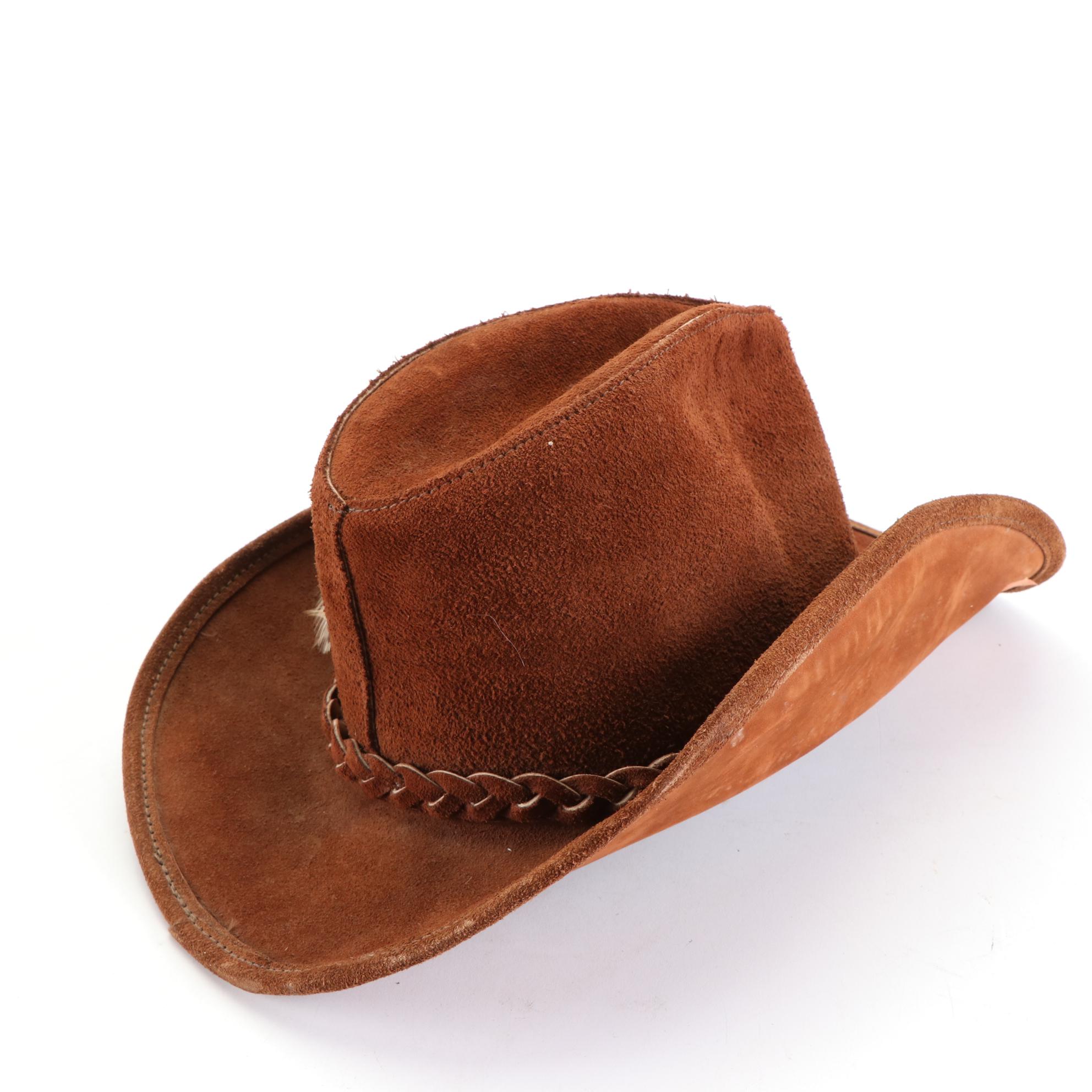 Hatquarters USA and Savoy Hats Leather Cowboy Hats with Other Canvas Hat