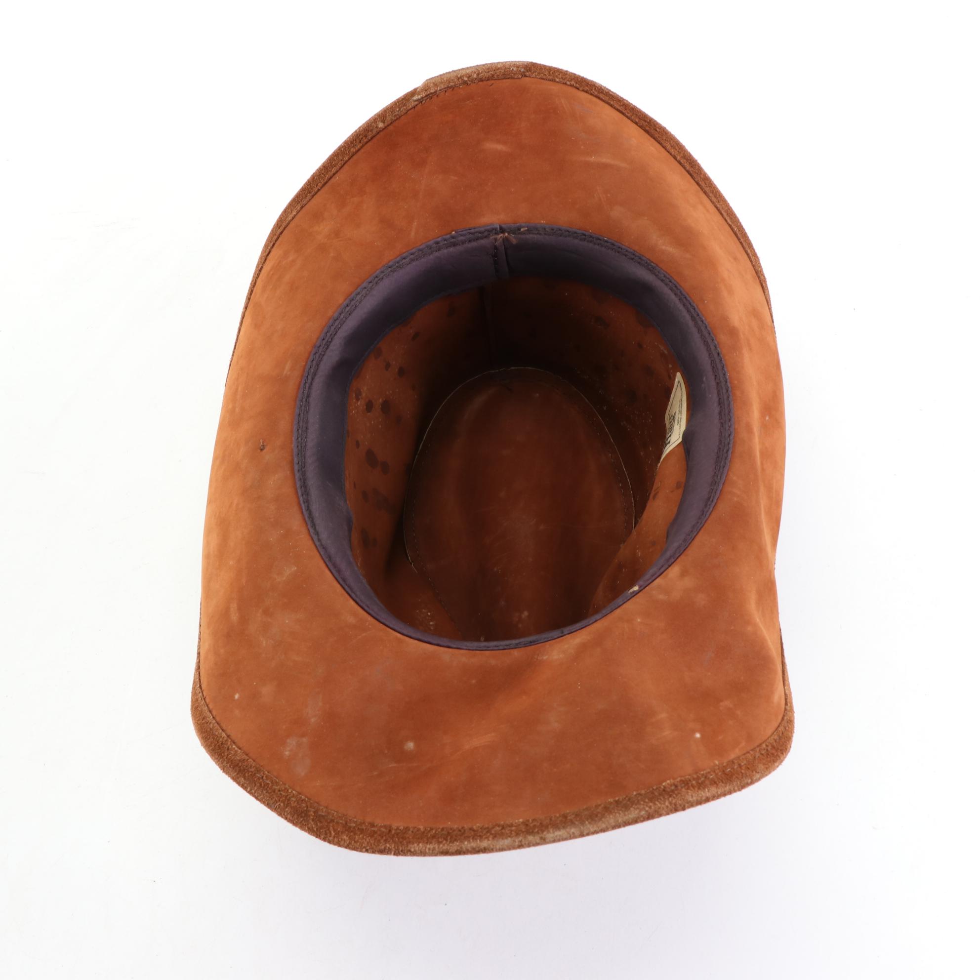 Hatquarters USA and Savoy Hats Leather Cowboy Hats with Other Canvas Hat