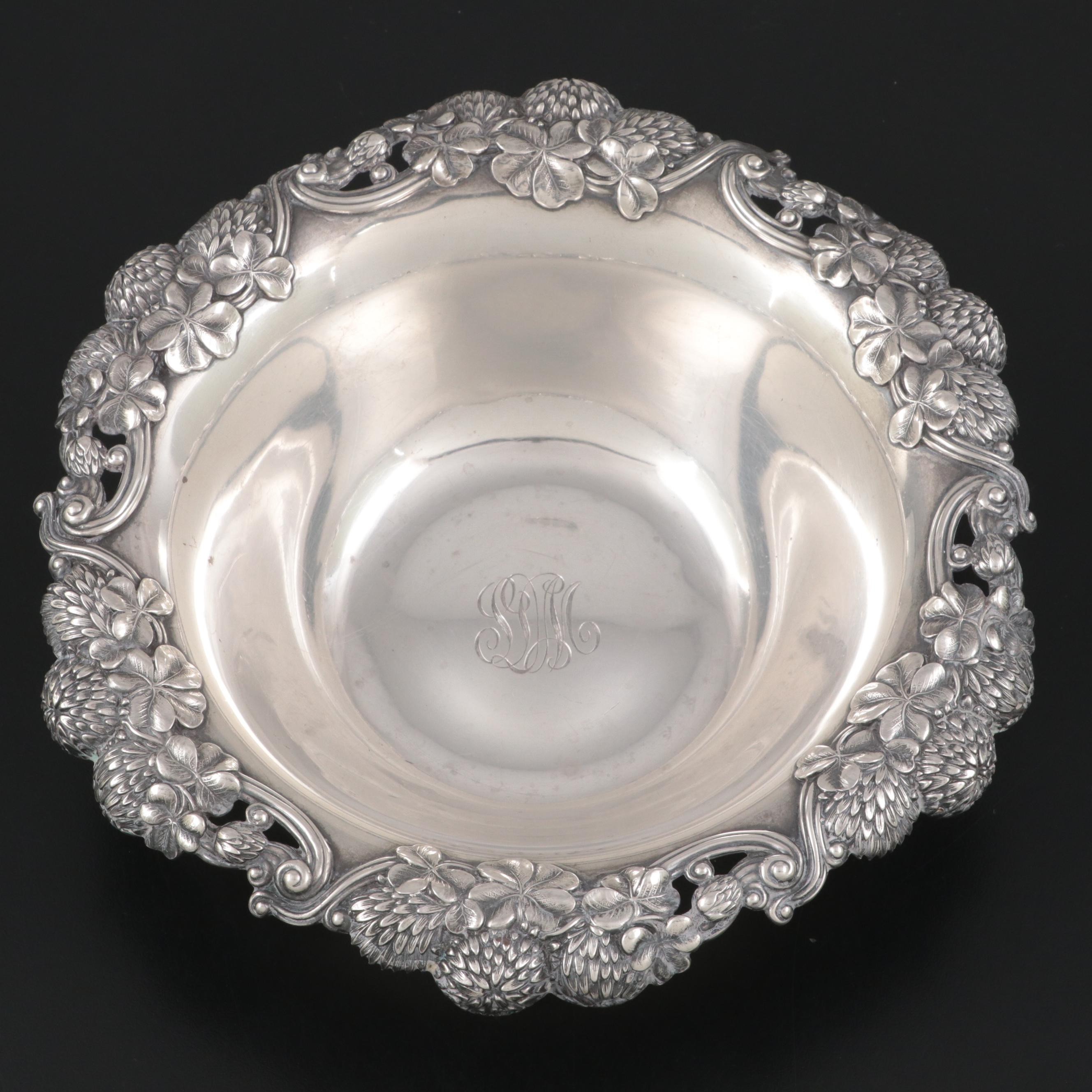 Tiffany & Co. Sterling Silver Clover Blossom Bowl, Early/Mid-20th Century