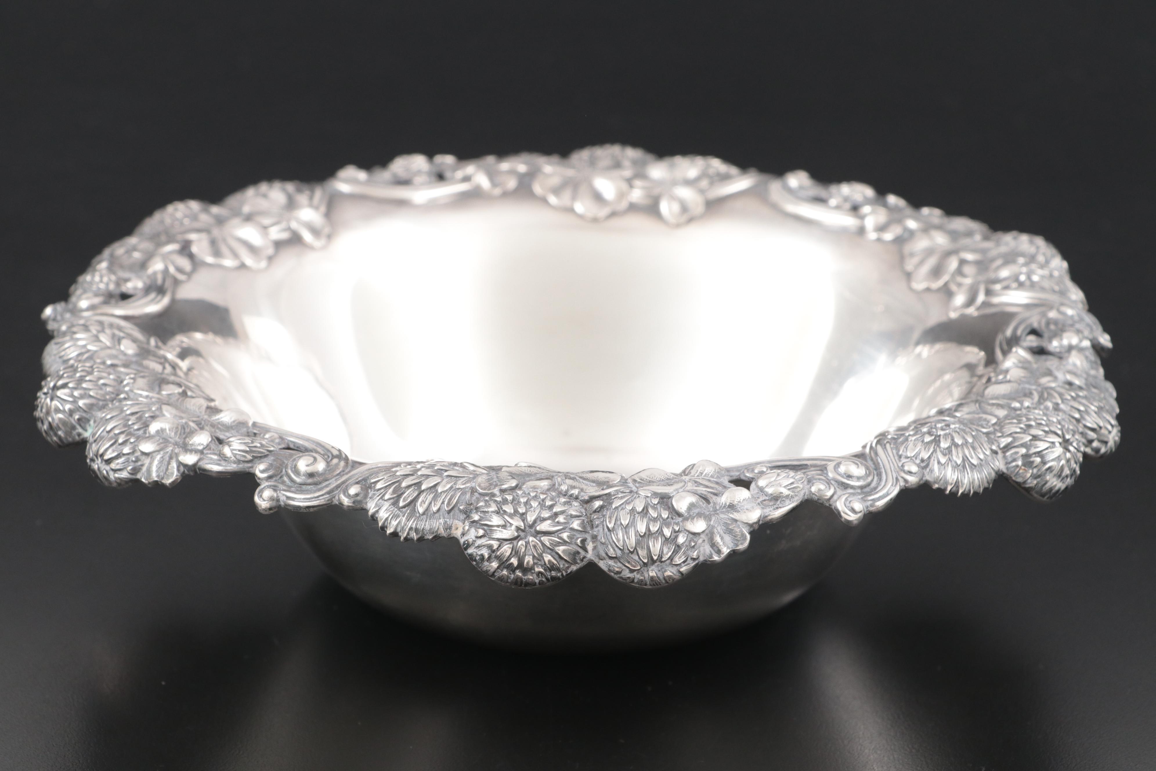Tiffany & Co. Sterling Silver Clover Blossom Bowl, Early/Mid-20th Century