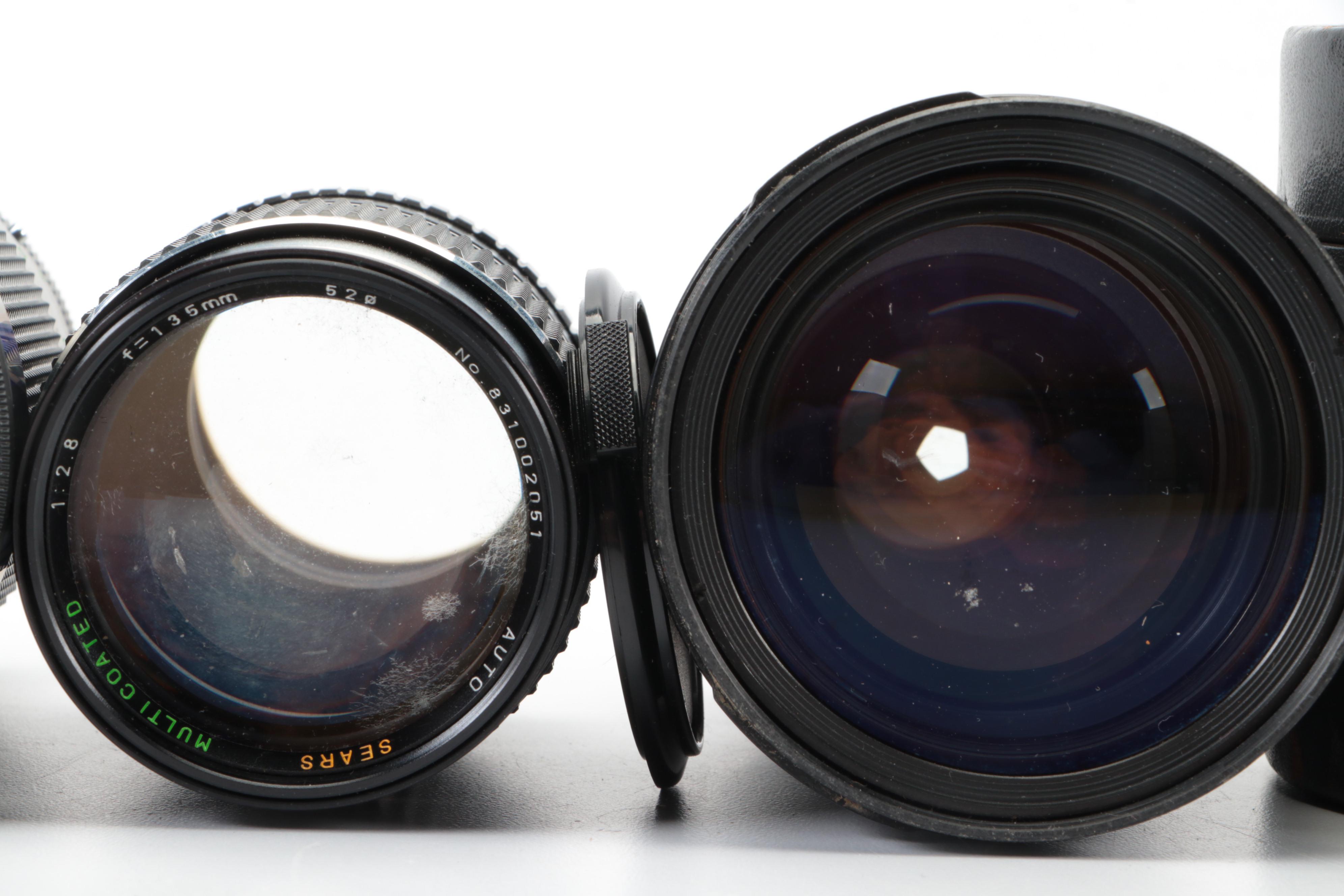 Canon, Vivitar,  Tokina, Nikkor and More Camera Lenses