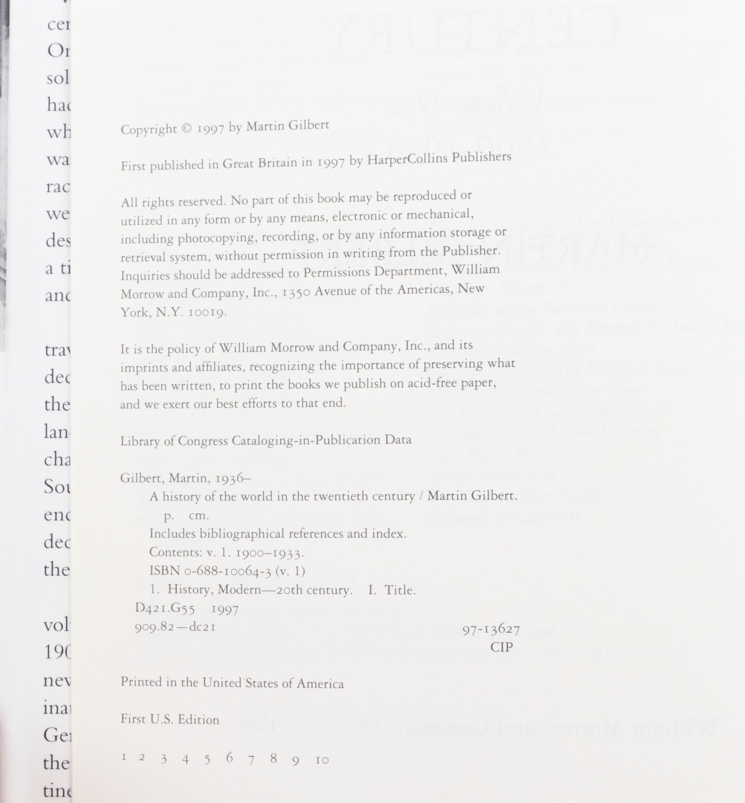 First Edition "The March of Folly" by Barbara Tuchman and More History Books