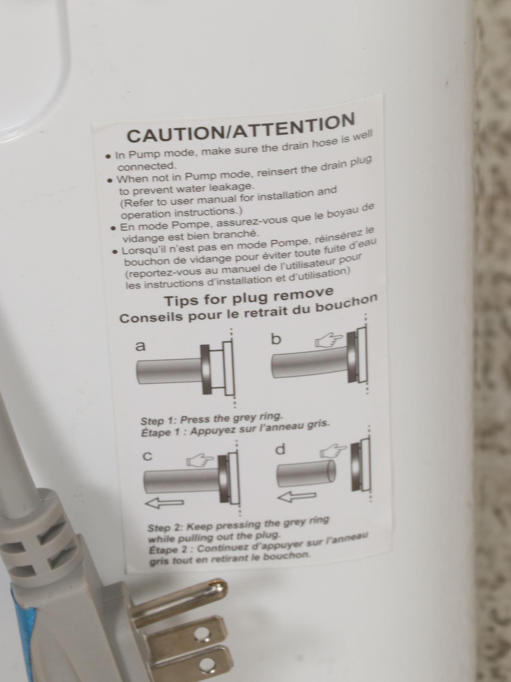 Frigidaire Portable Dehumidifier