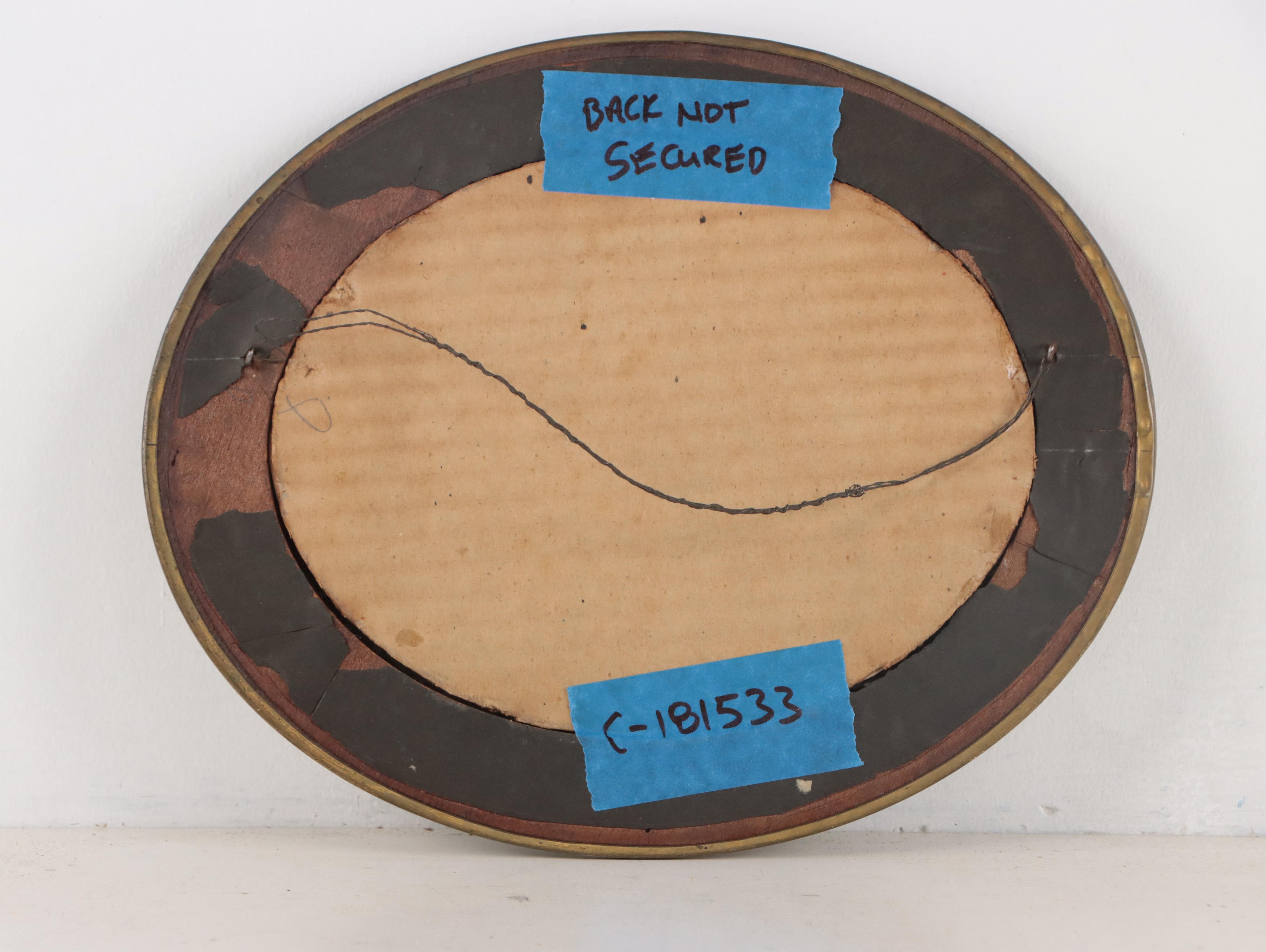 Watercolor Painting "Gisboro 1861," Early 20th Century