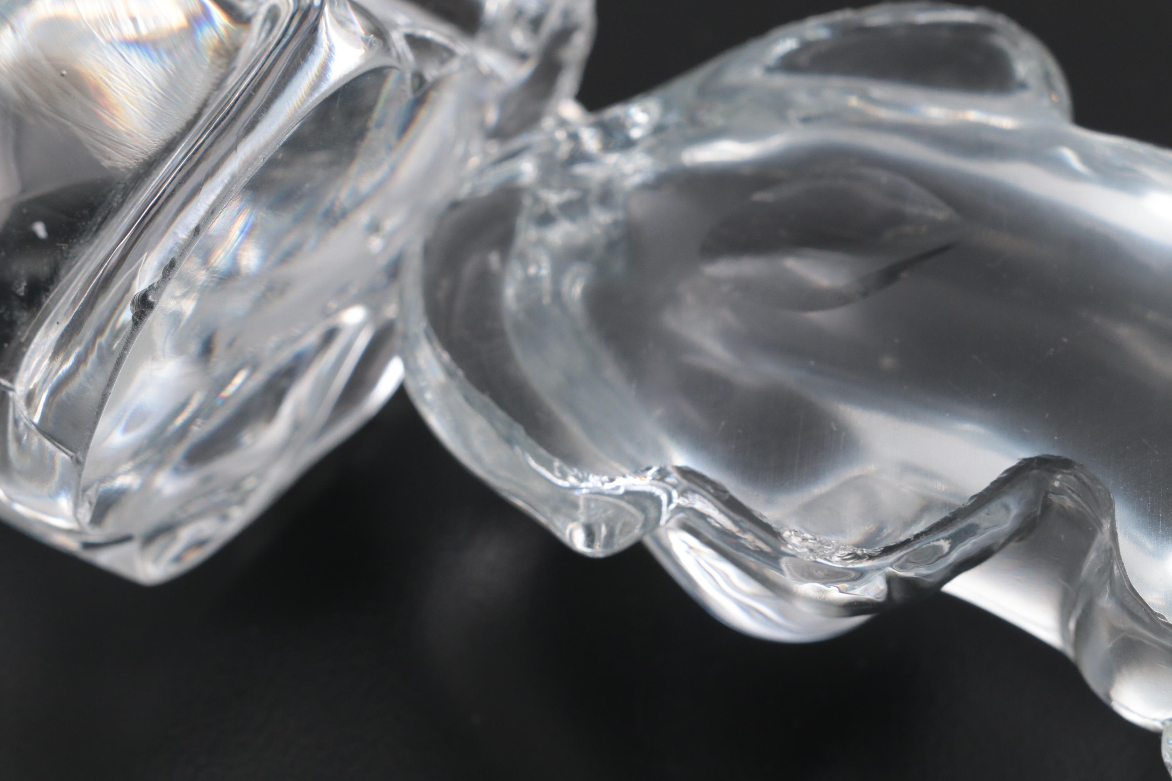 Princess House Crystal Paperweights with More Crystal Figurines