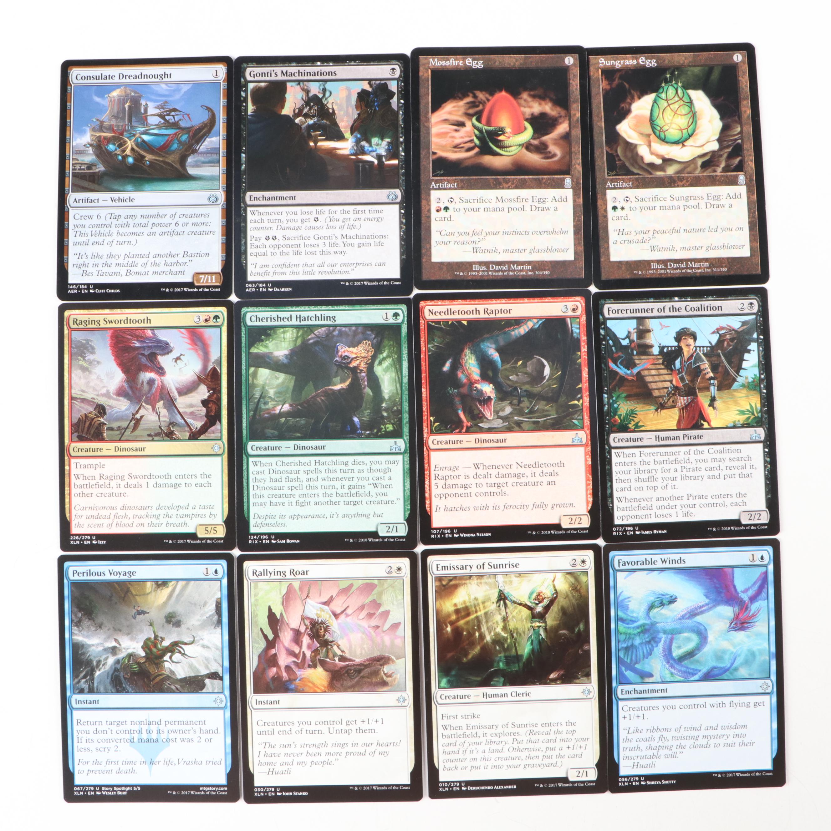 Magic: The Gathering Trading Cards with Gloom, Sungrass Egg, and More