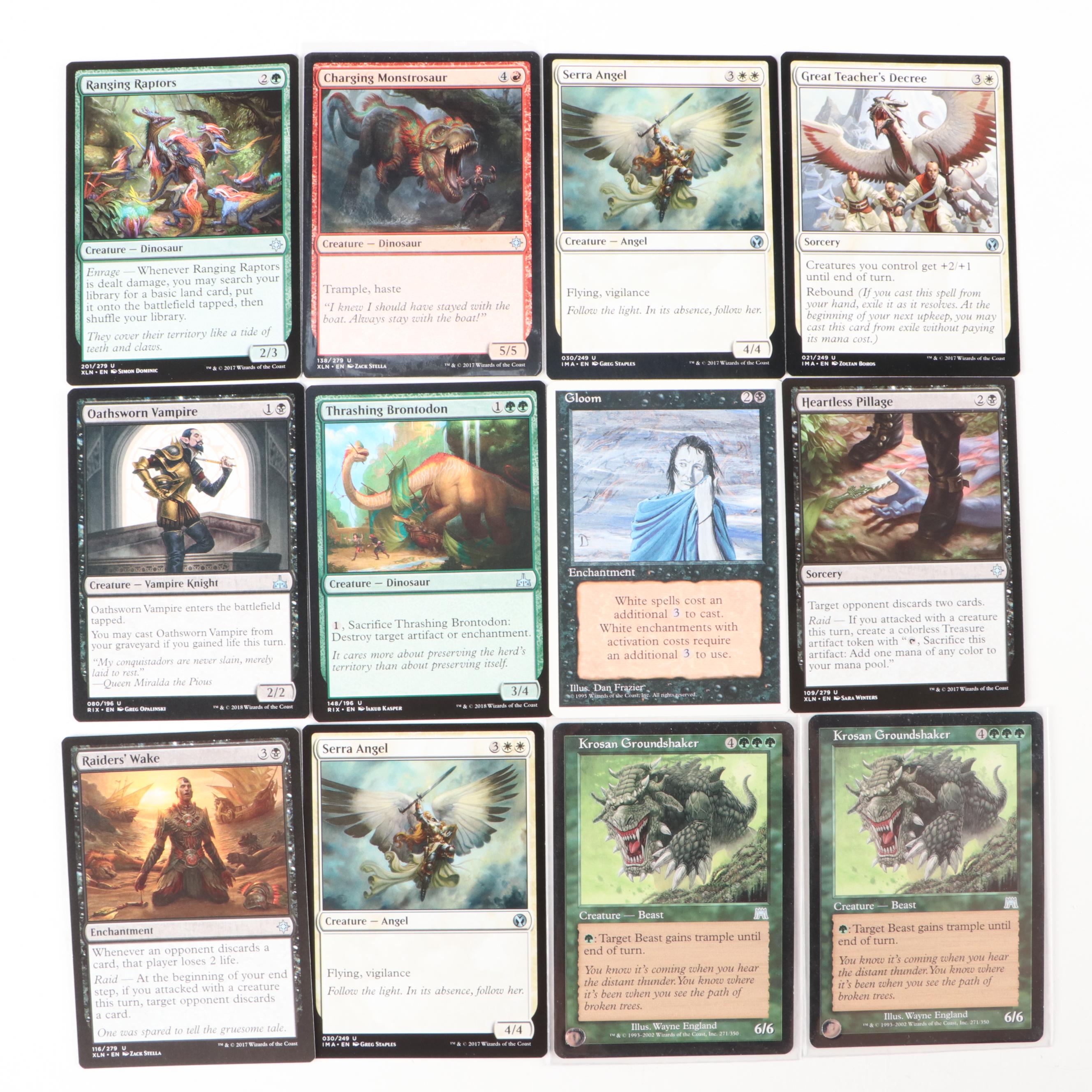 Magic: The Gathering Trading Cards with Gloom, Sungrass Egg, and More