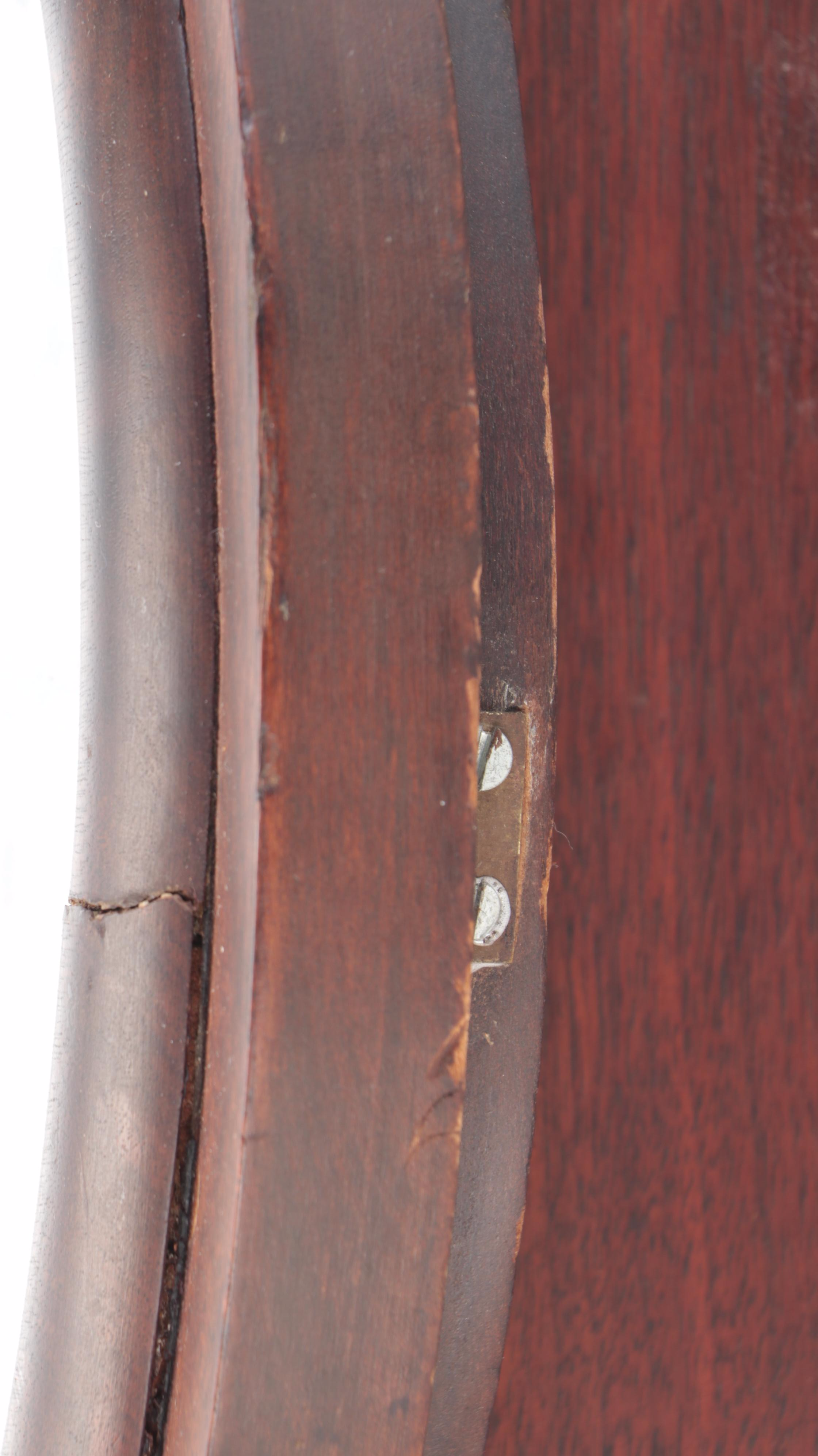 Ithaca Calendar Clock Co. No. 4 Rosewood Veneer Wall Clock, Late 19th C.