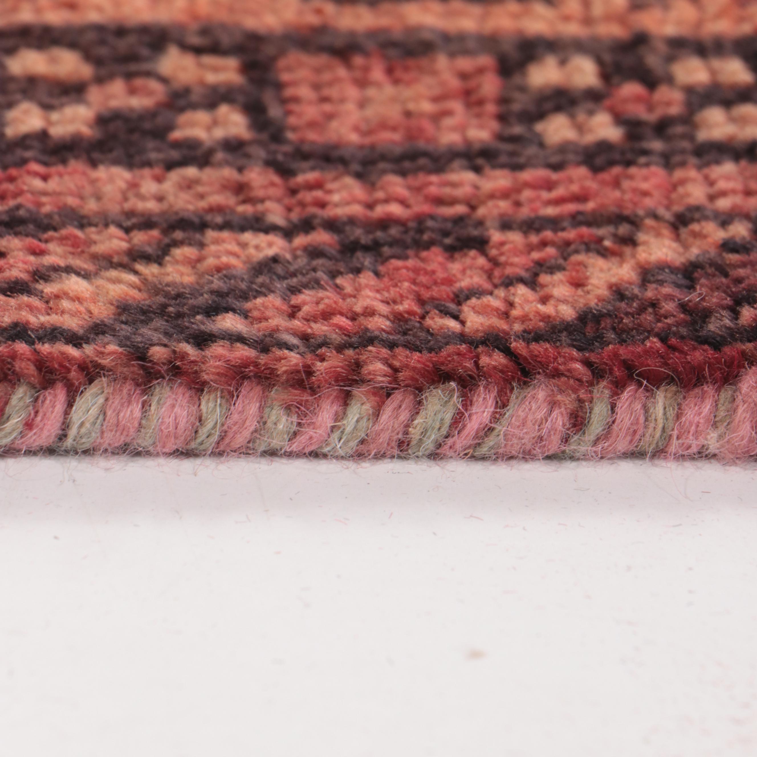 4'7 x 7'11 Hand-Knotted Persian Kurdish Area Rug