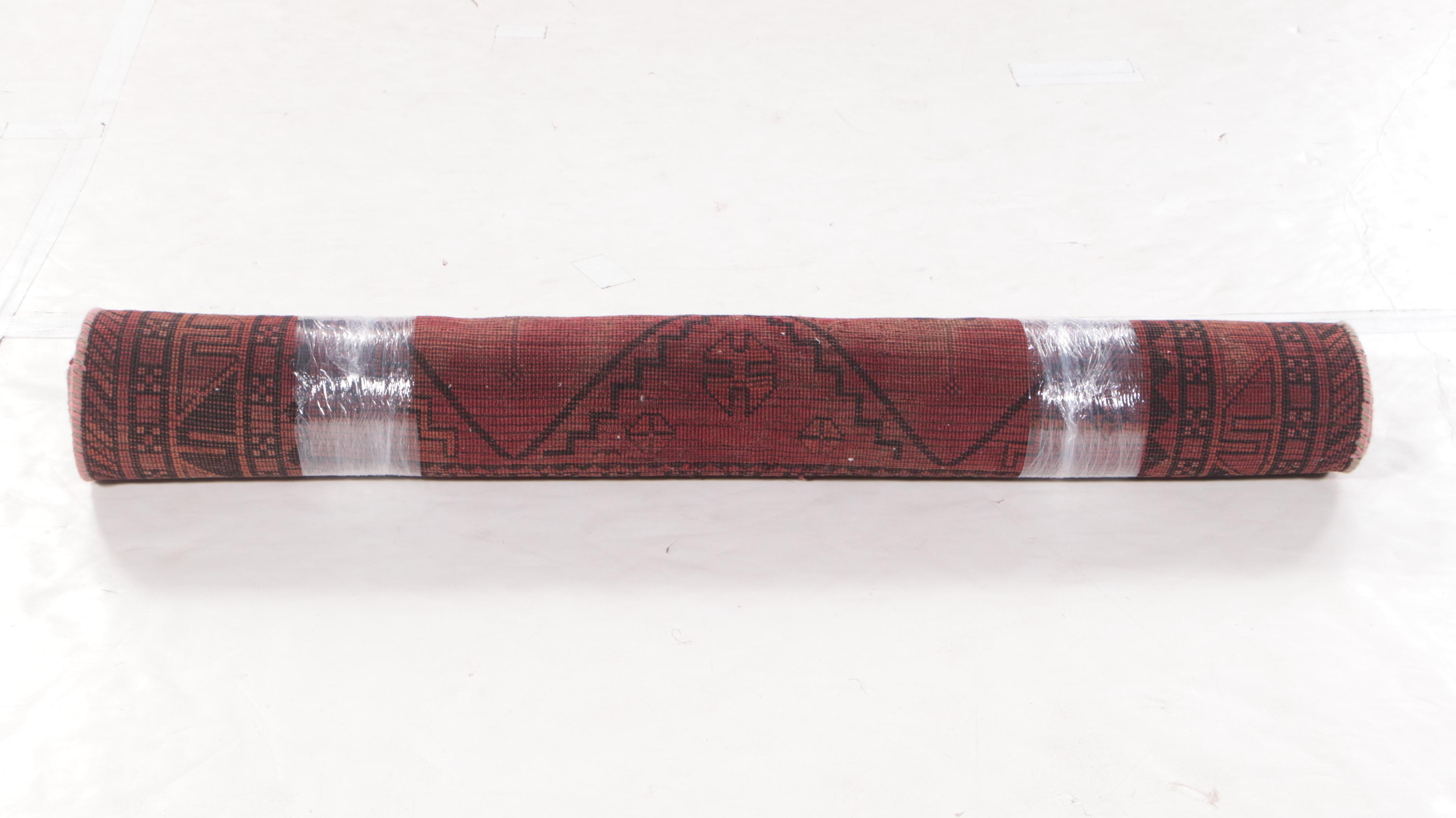 4'7 x 7'11 Hand-Knotted Persian Kurdish Area Rug