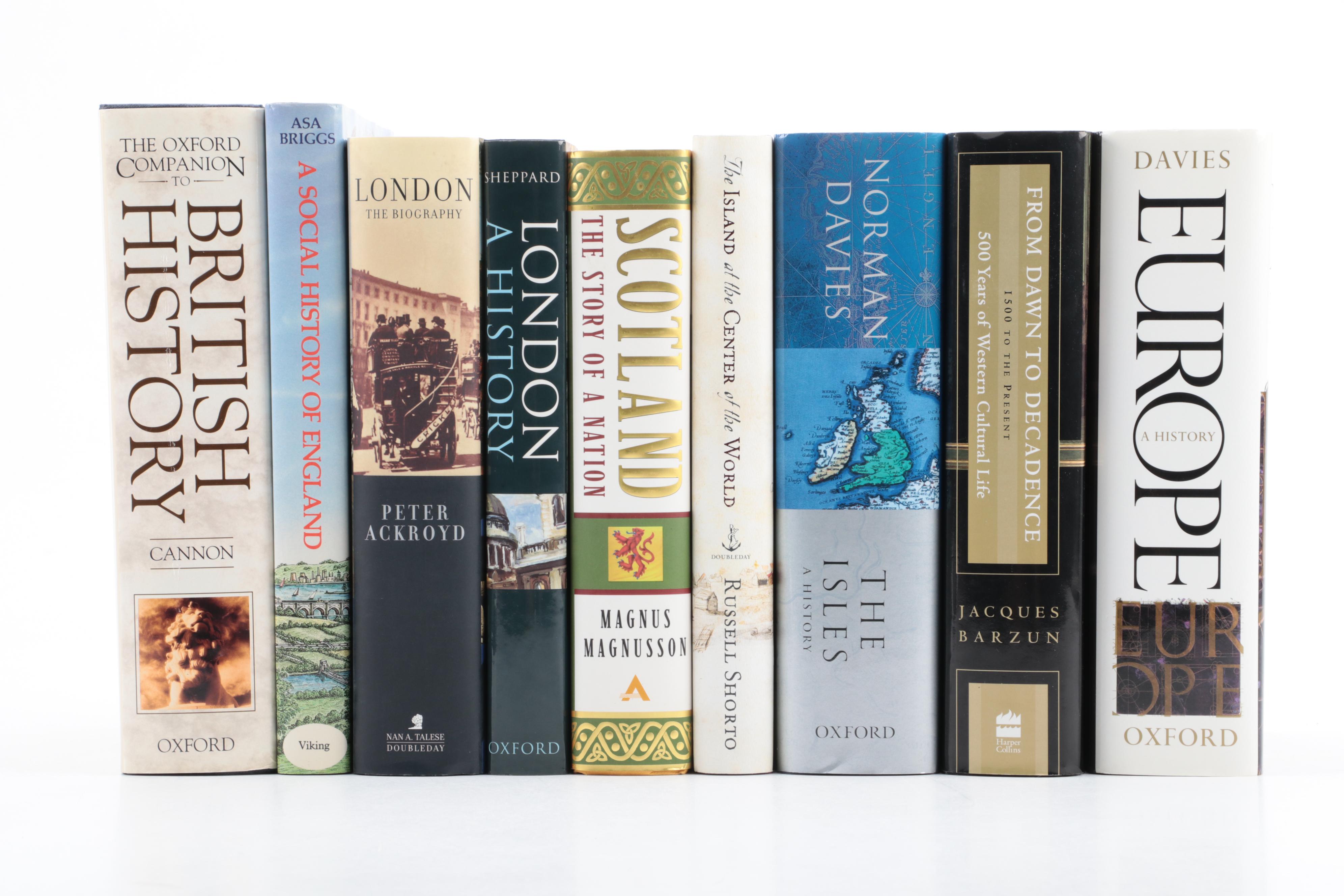 First Edition "From Dawn to Decadence" by Jacques Barzun and More Books