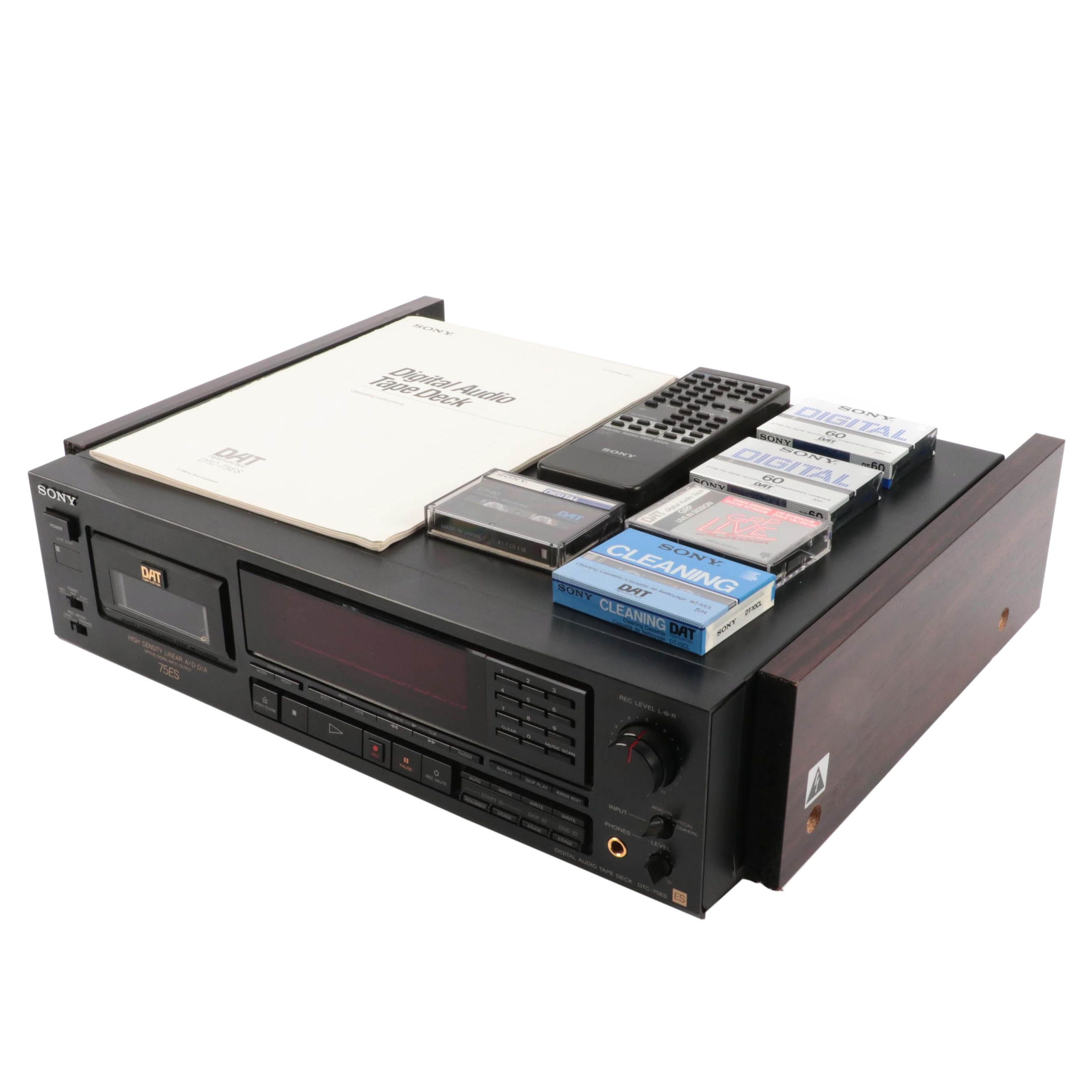 Sony DTC-75ES High Density Digital Audio Tape Deck, Late 20th Century
