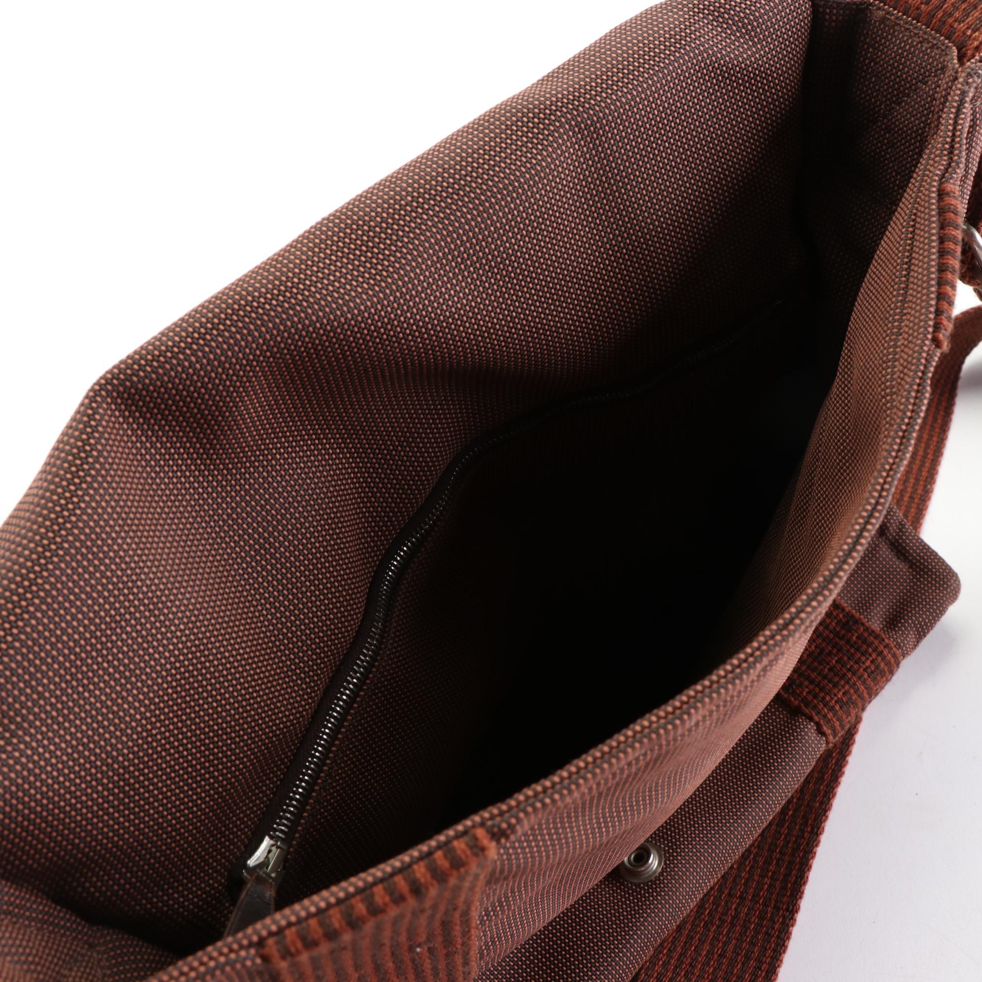 Hermès Fourre Tout Besace Messenger Bag in Toile