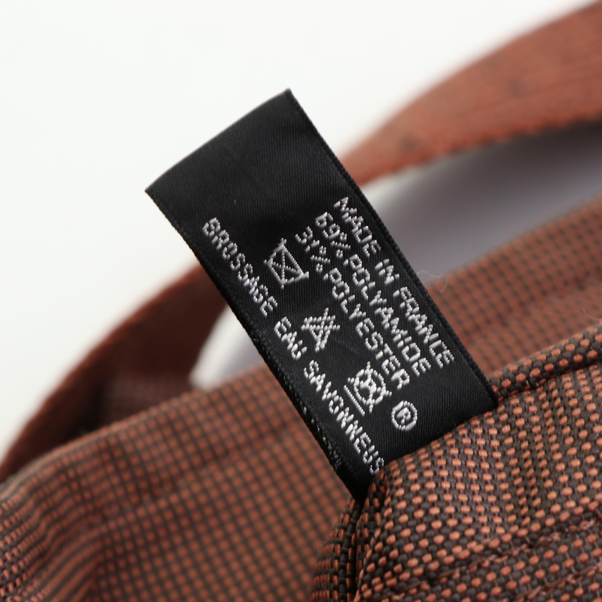 Hermès Fourre Tout Besace Messenger Bag in Toile