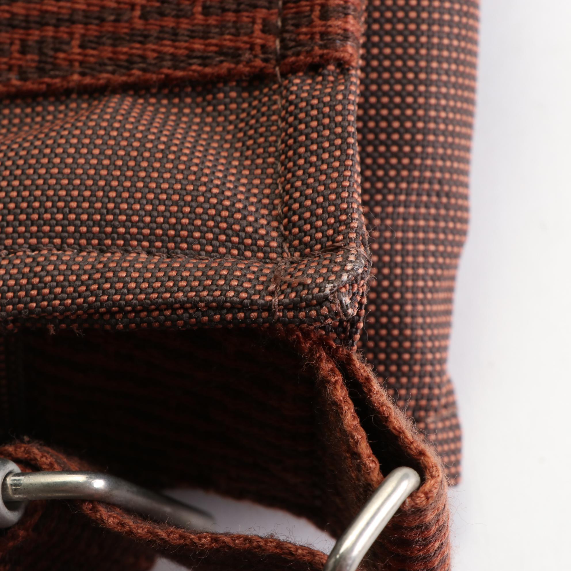 Hermès Fourre Tout Besace Messenger Bag in Toile