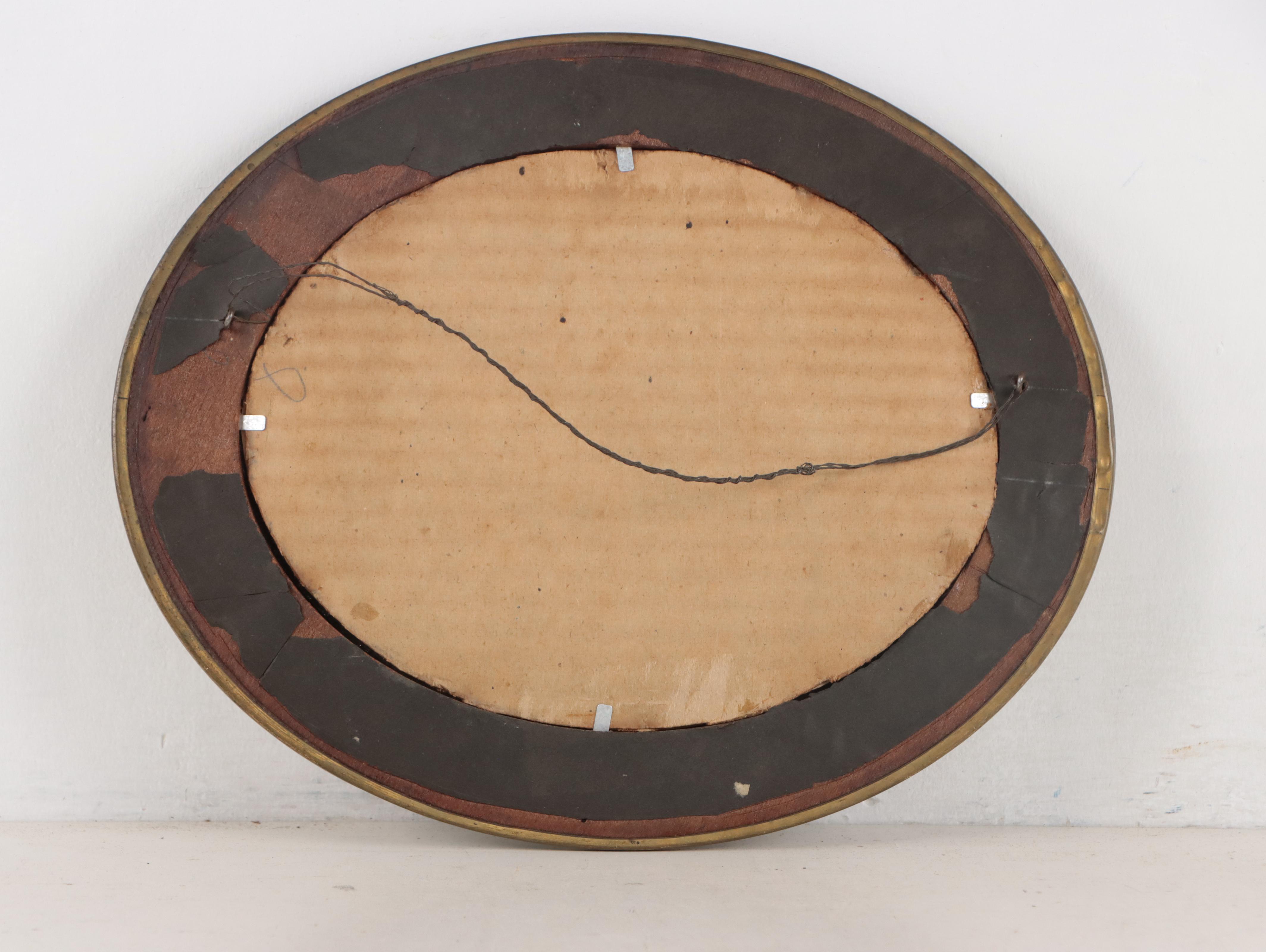 Watercolor Painting "Gisboro 1861," Early 20th Century