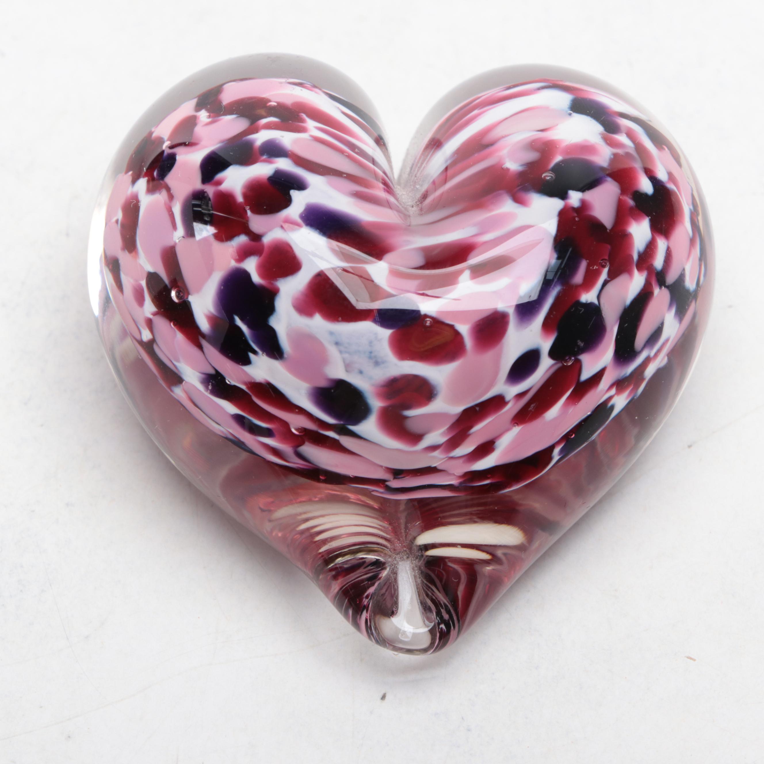 Glass Eye Studio "Full Moon"  and Other Paperweights