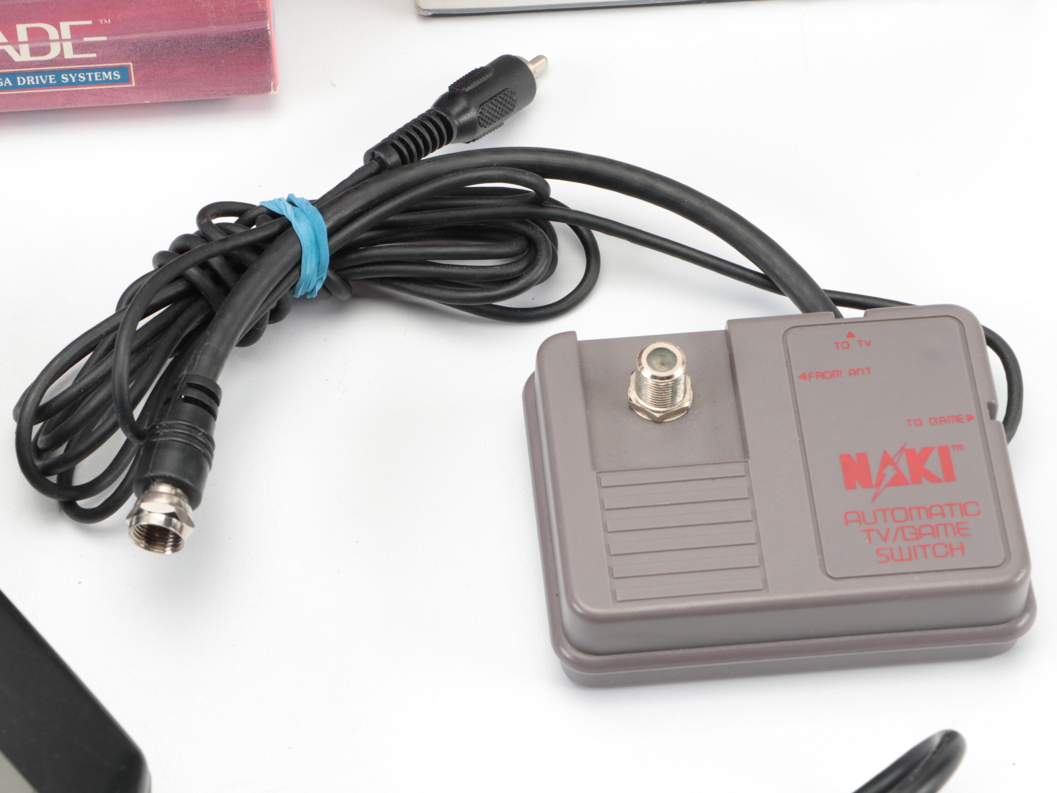 Sega Genesis Console with Spider-Man, Zero Tolerance, Budokan, and More