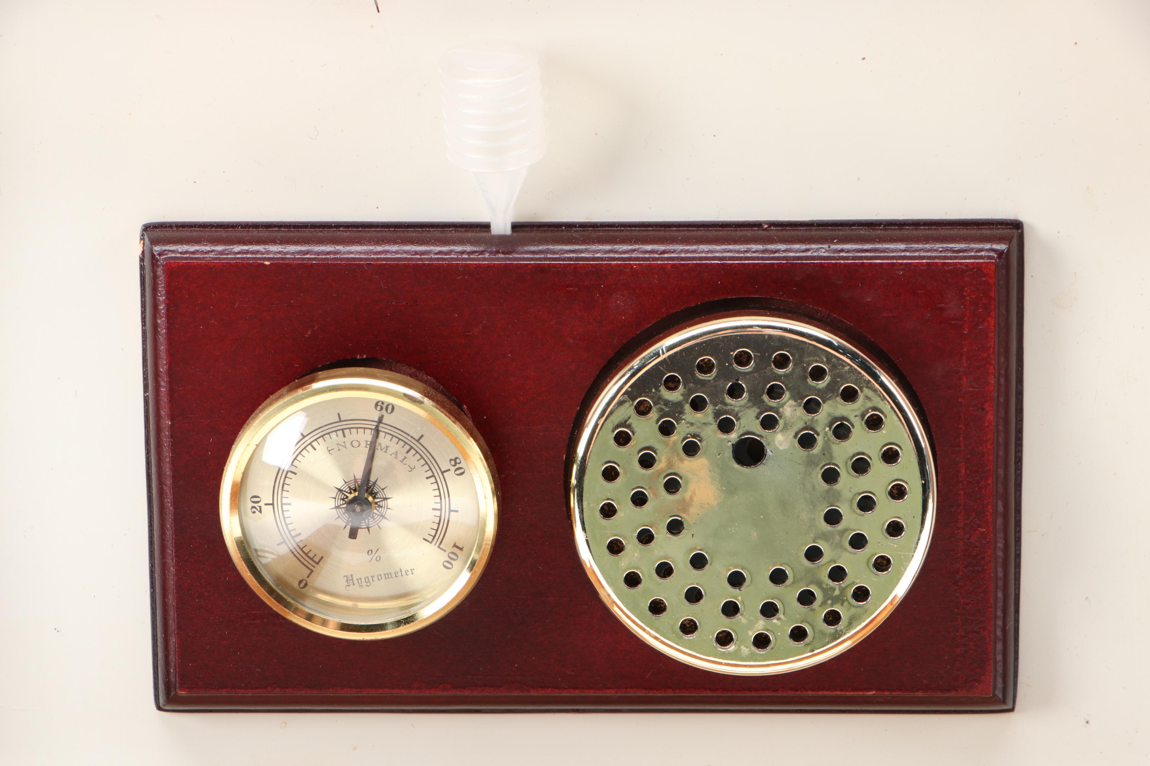 Decatur Industries Walnut and Other Wooden Humidors, 20th Century