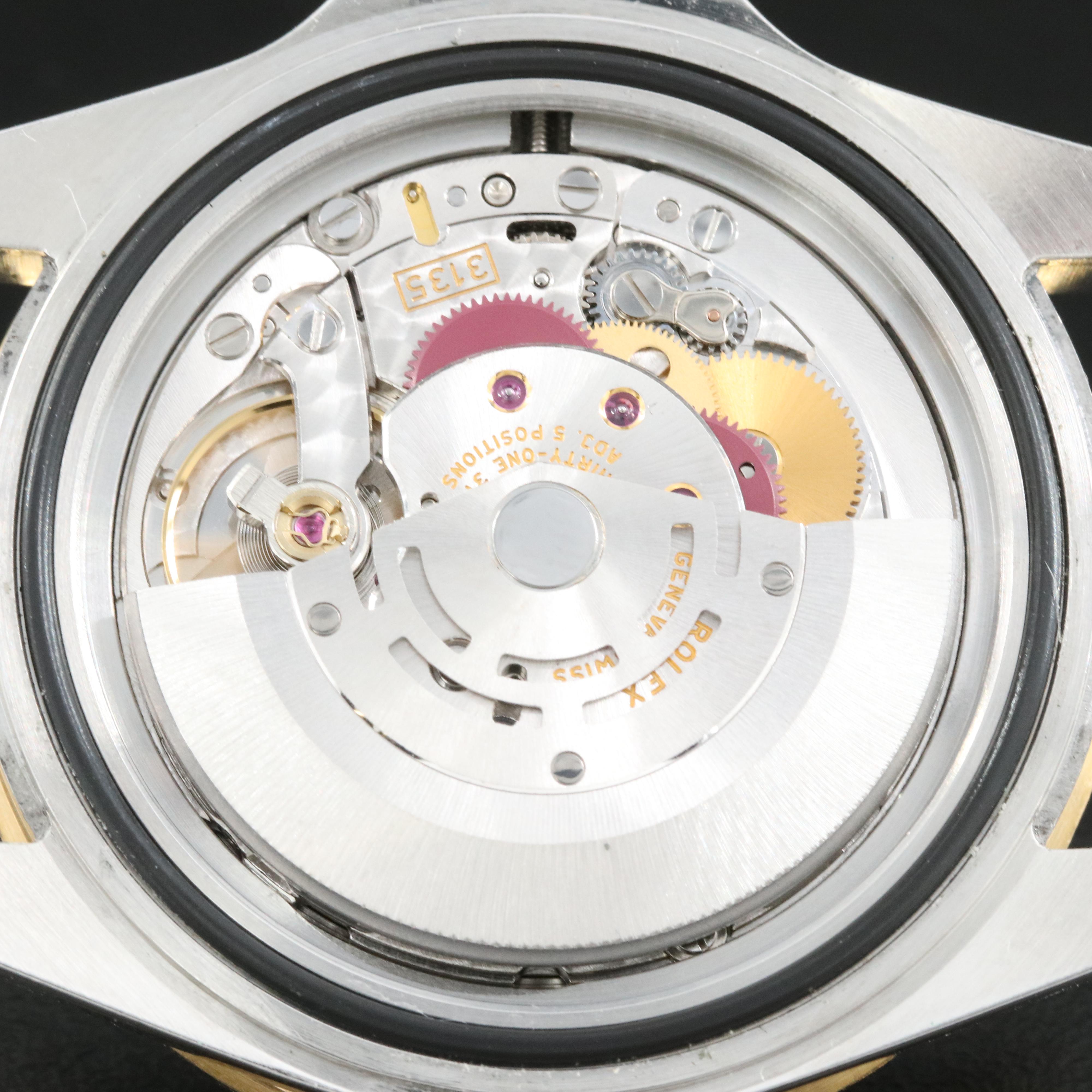 2001 - 2003 Rolex Submariner Date Diamond and Sapphire Serti Dial Watch