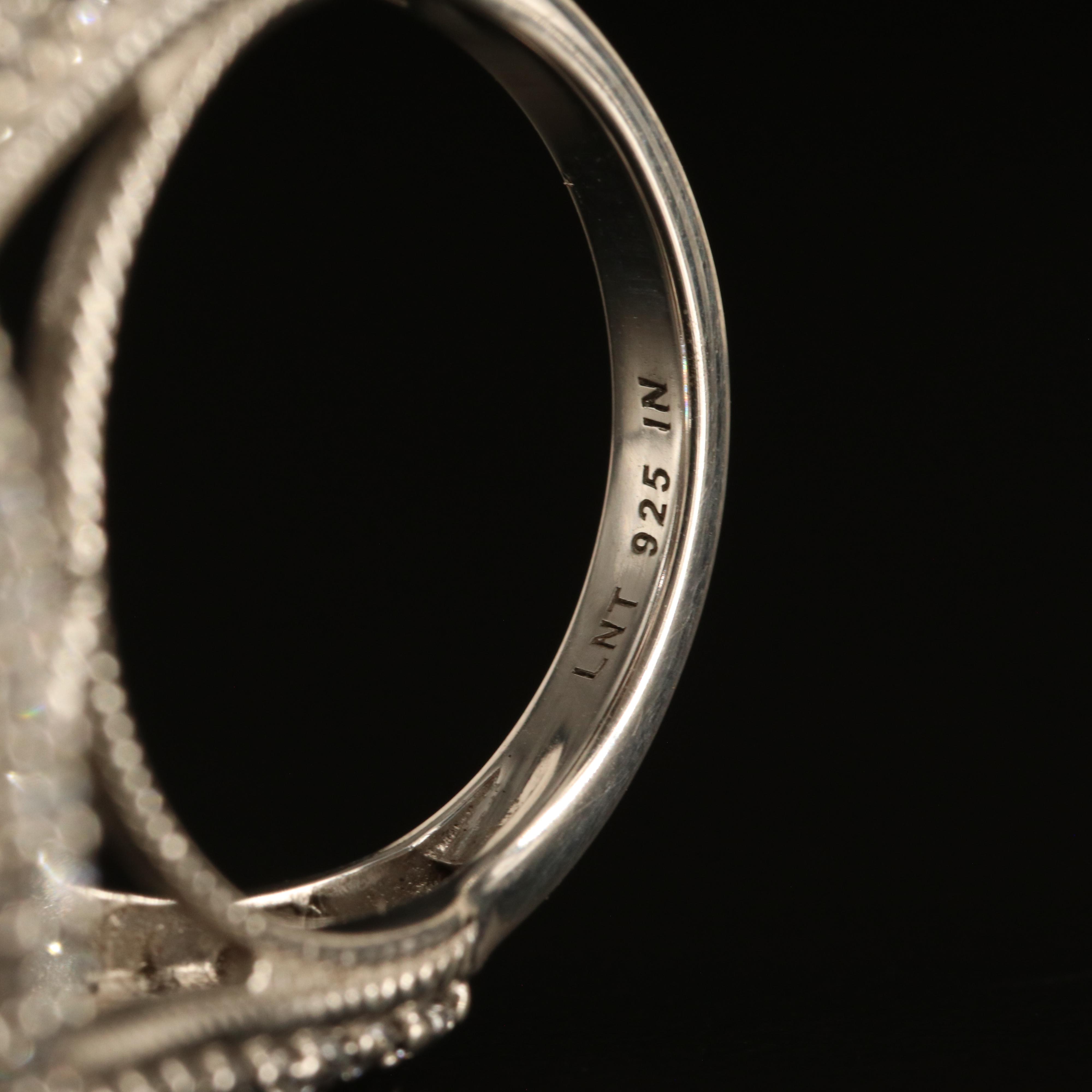 Sterling Cubic Zirconia Ring