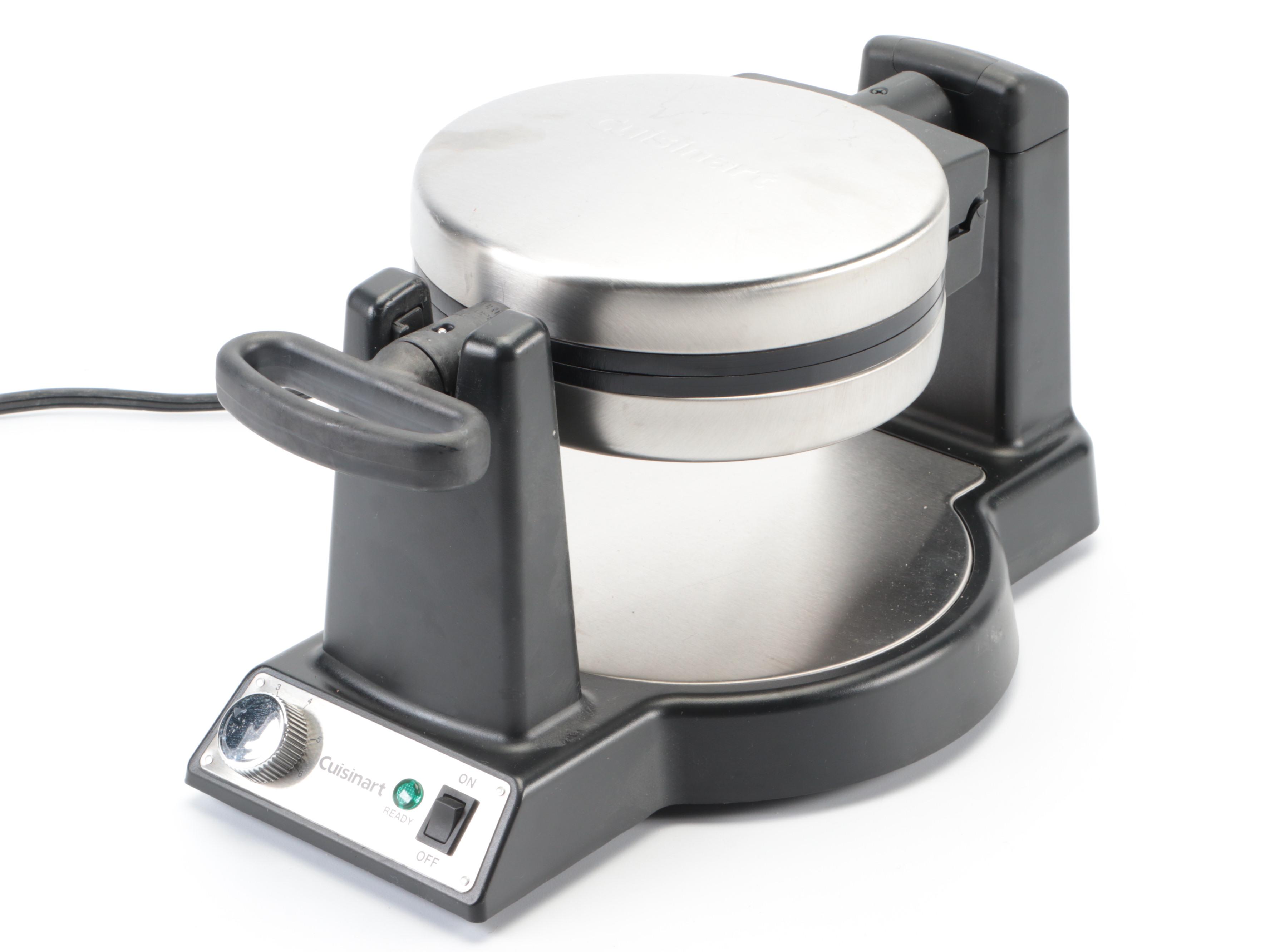 George Foreman Grill with Cuisinart Waffle Irons