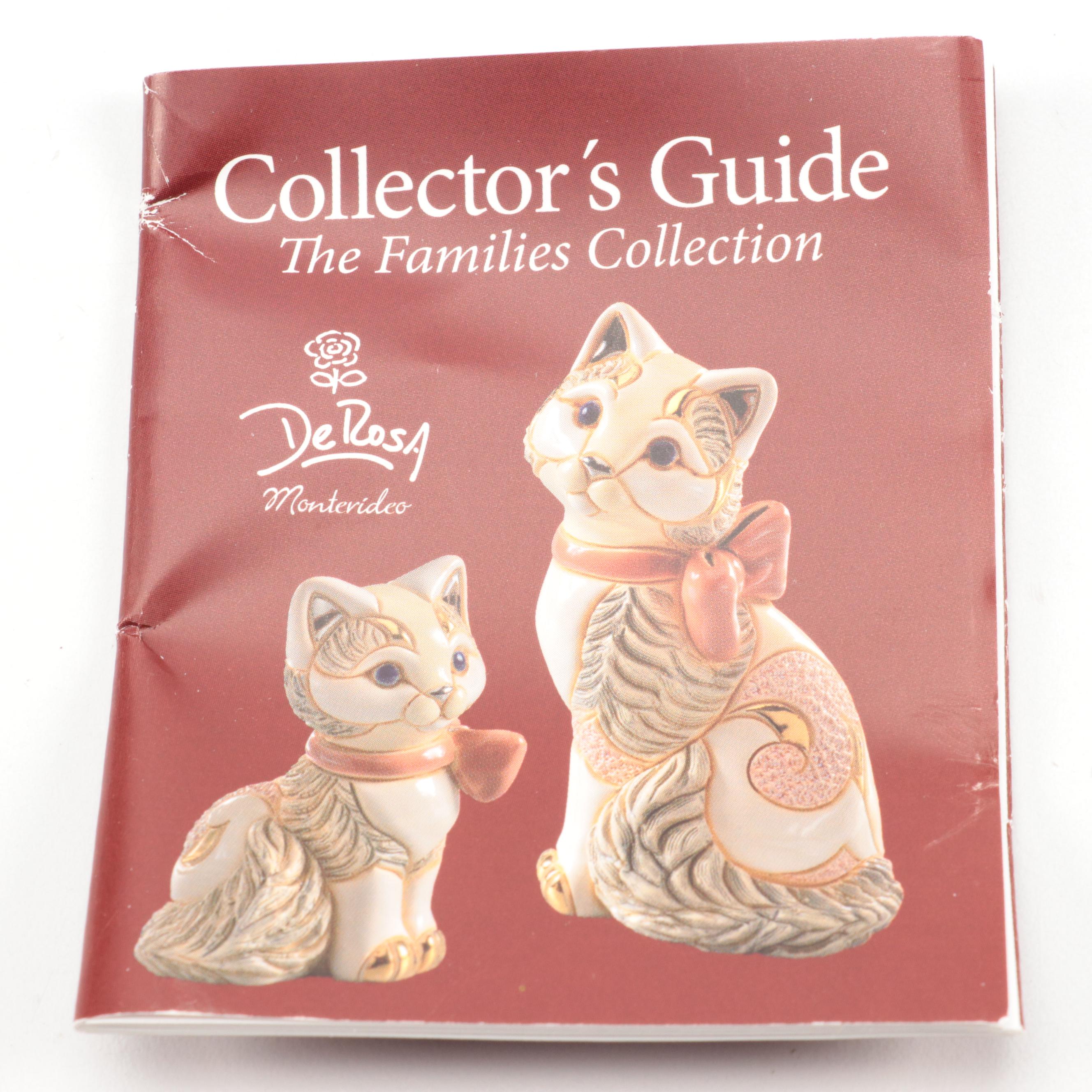 De Rosa Ceramic Tiger and Owl Figurines and Collector's Guide