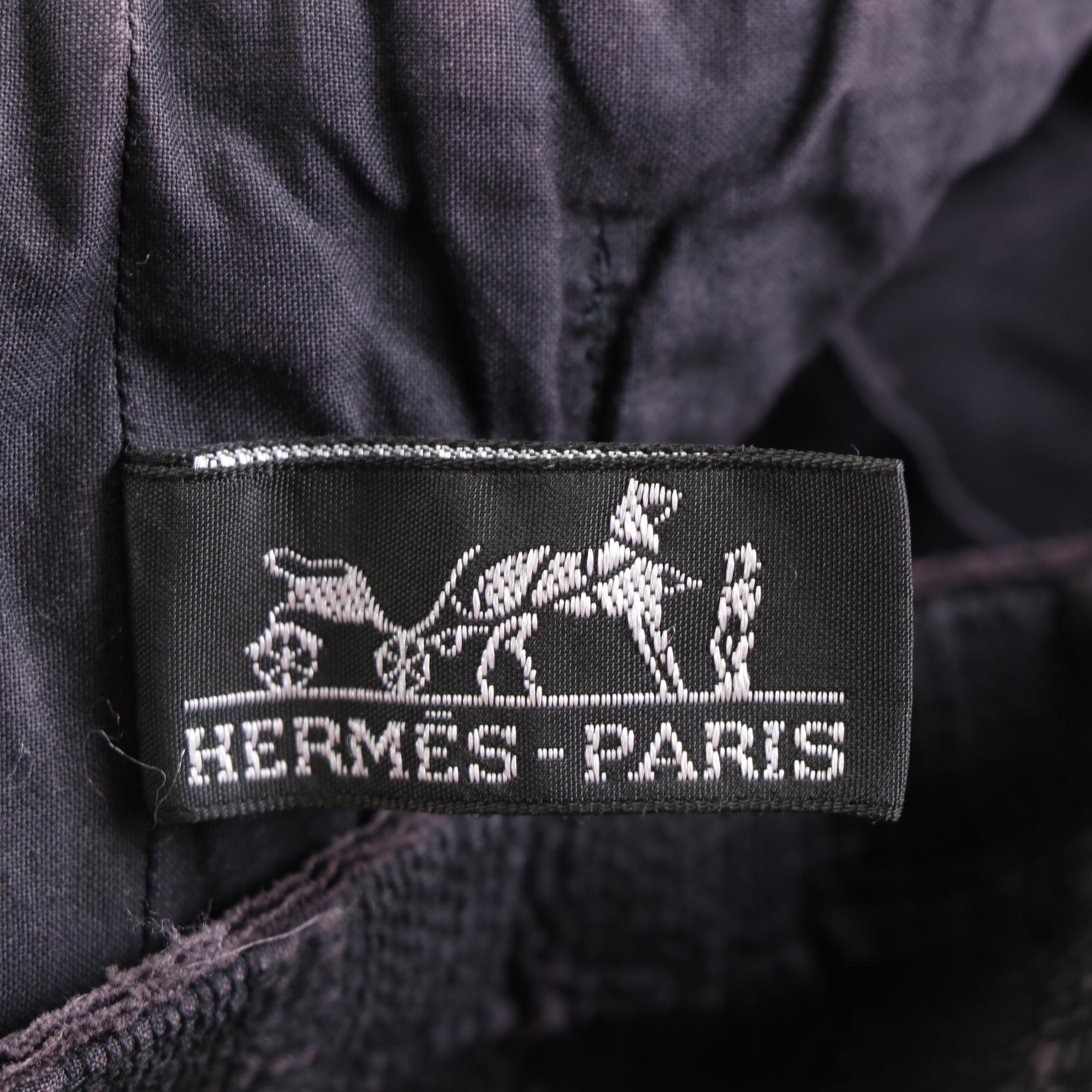 Hermès Amedaba Hippo de Poche Shoulder Bag