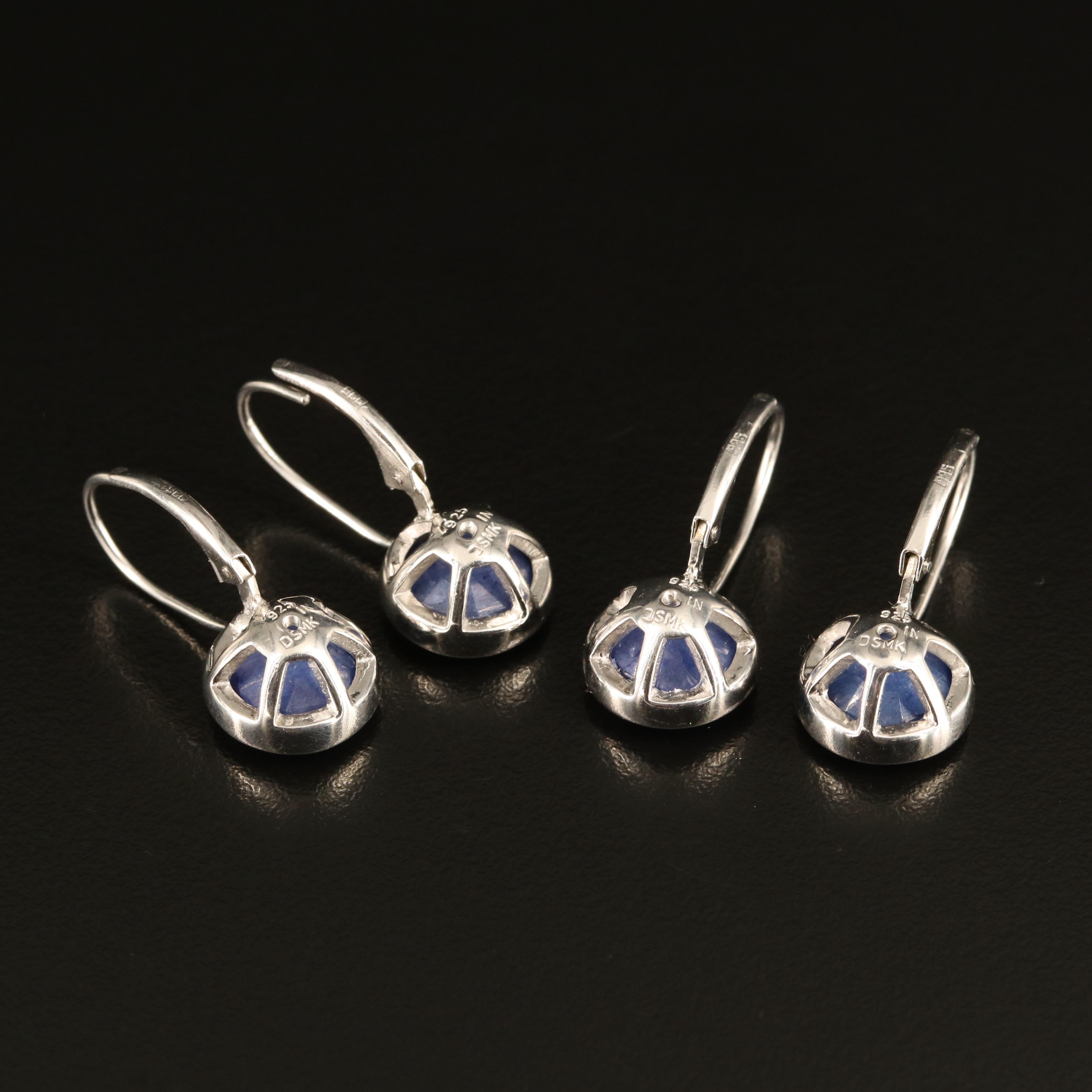 Sterling Beryl Earrings