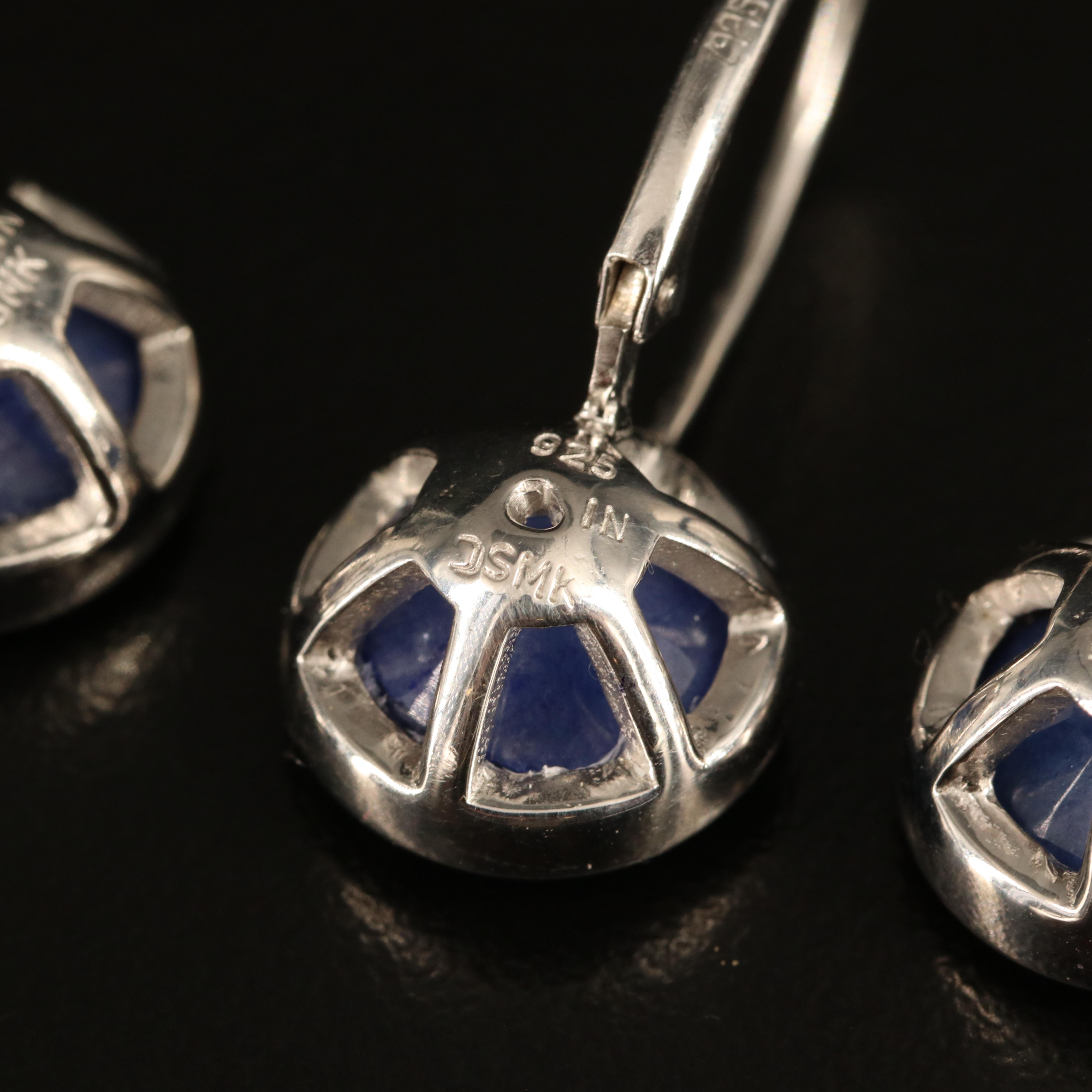 Sterling Beryl Earrings