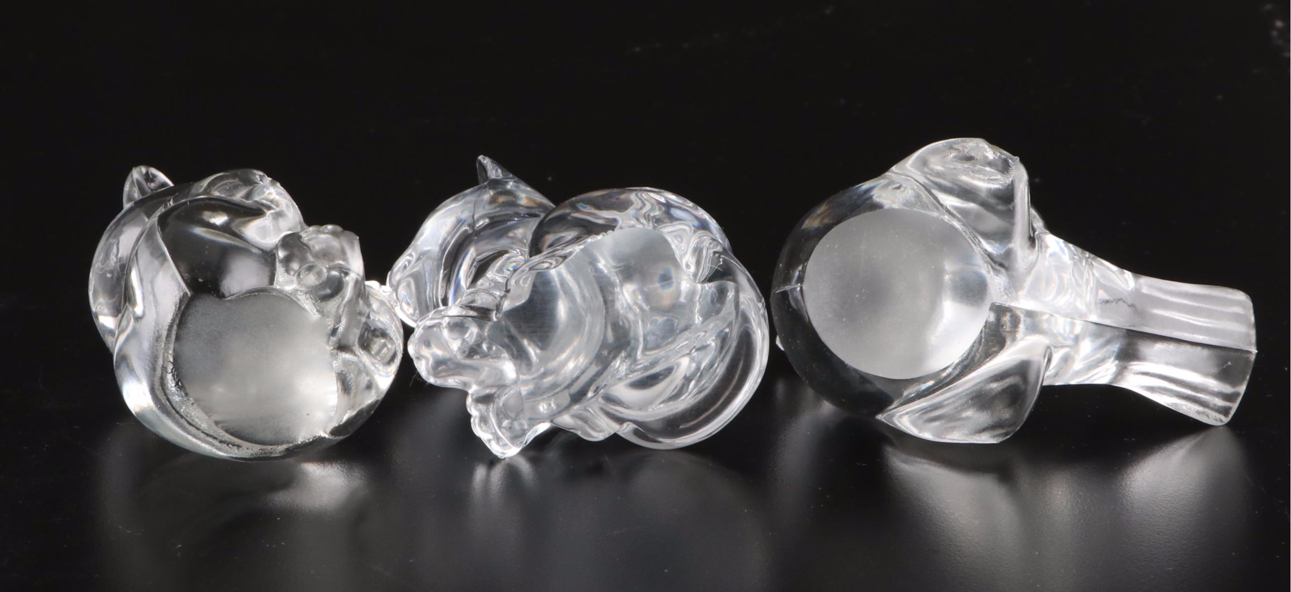 Princess House Crystal Figurines with Other Crystal Table Décor