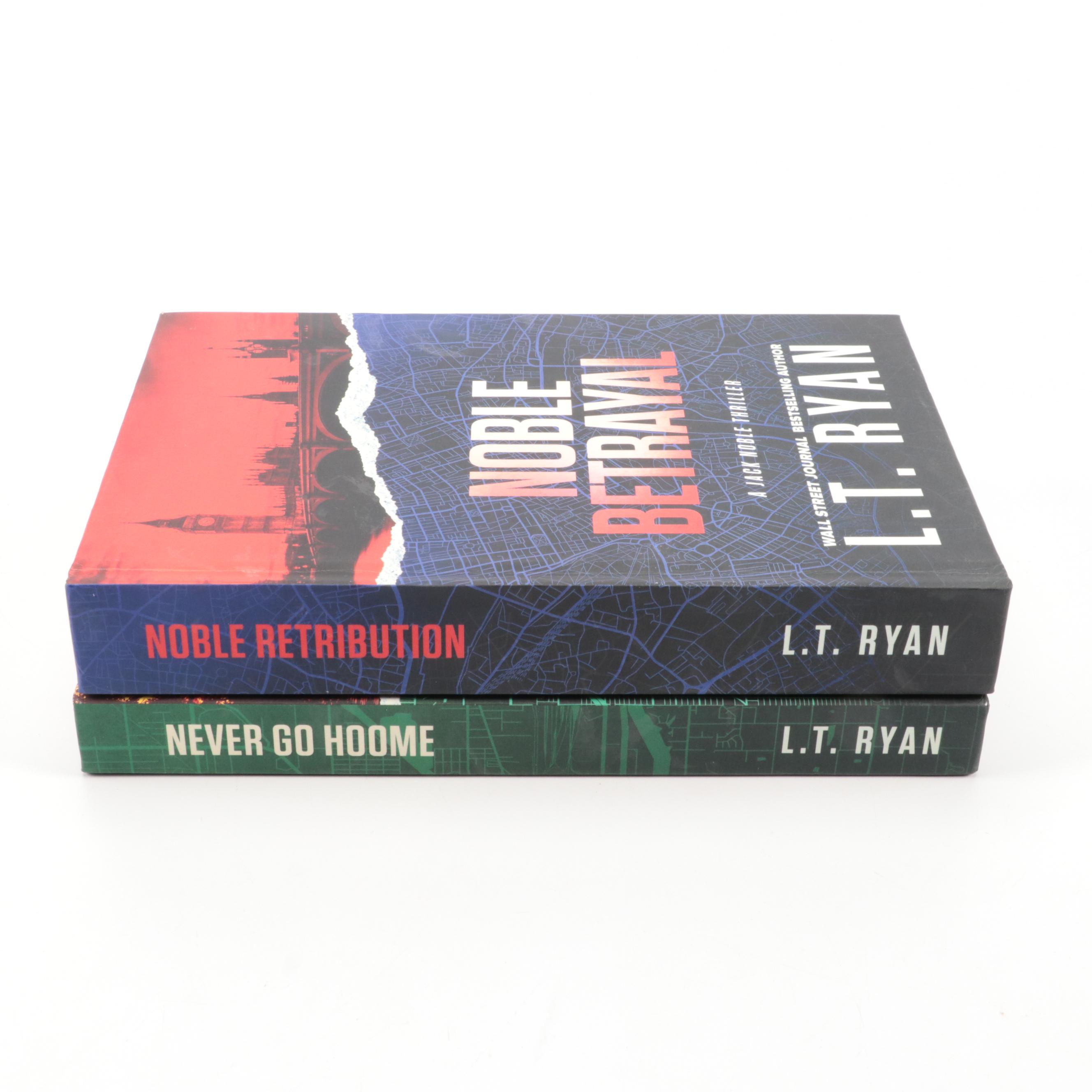 Jack Noble Thrillers "Never Go Home" and "Noble Betrayal" by L.T Ryan