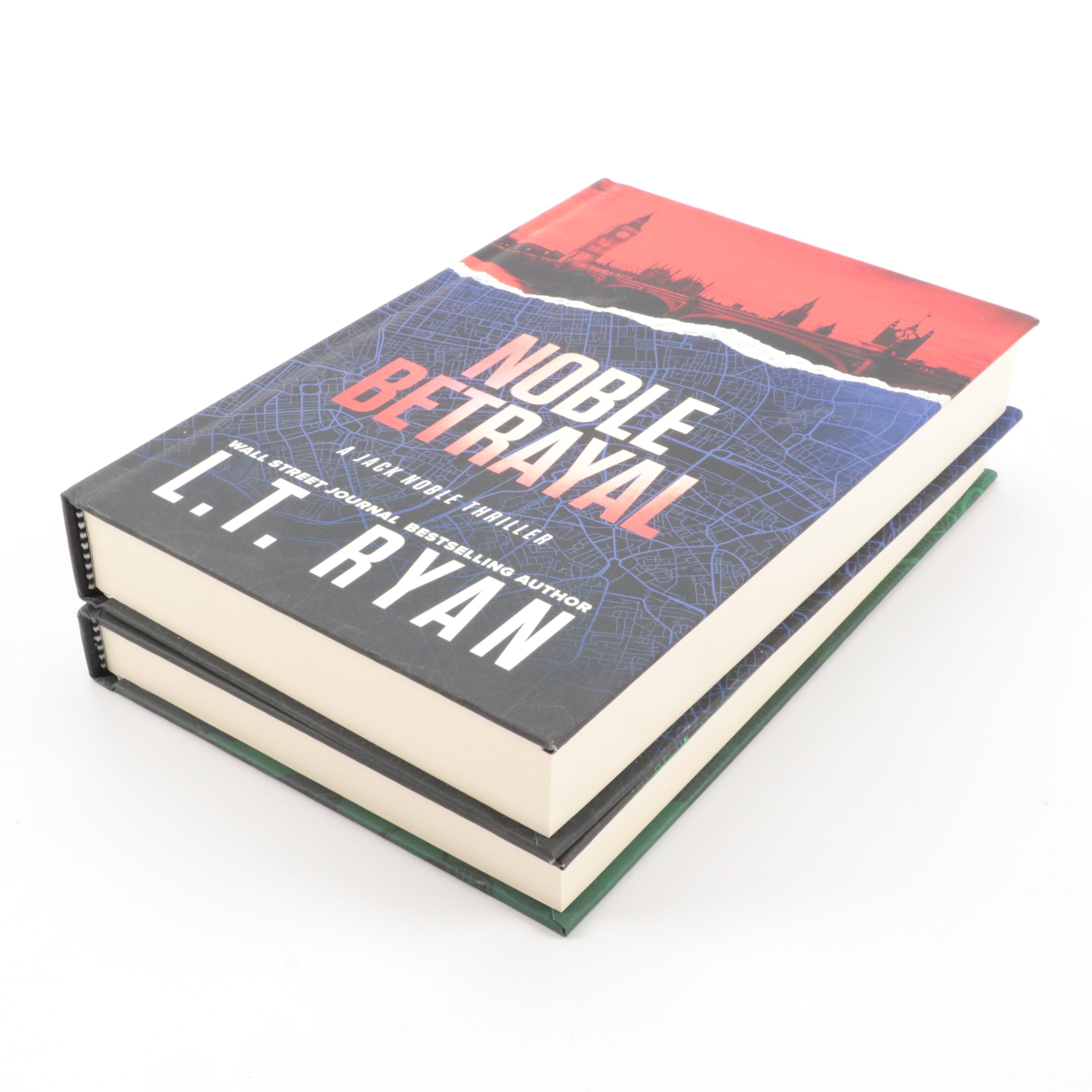 Jack Noble Thrillers "Never Go Home" and "Noble Betrayal" by L.T Ryan