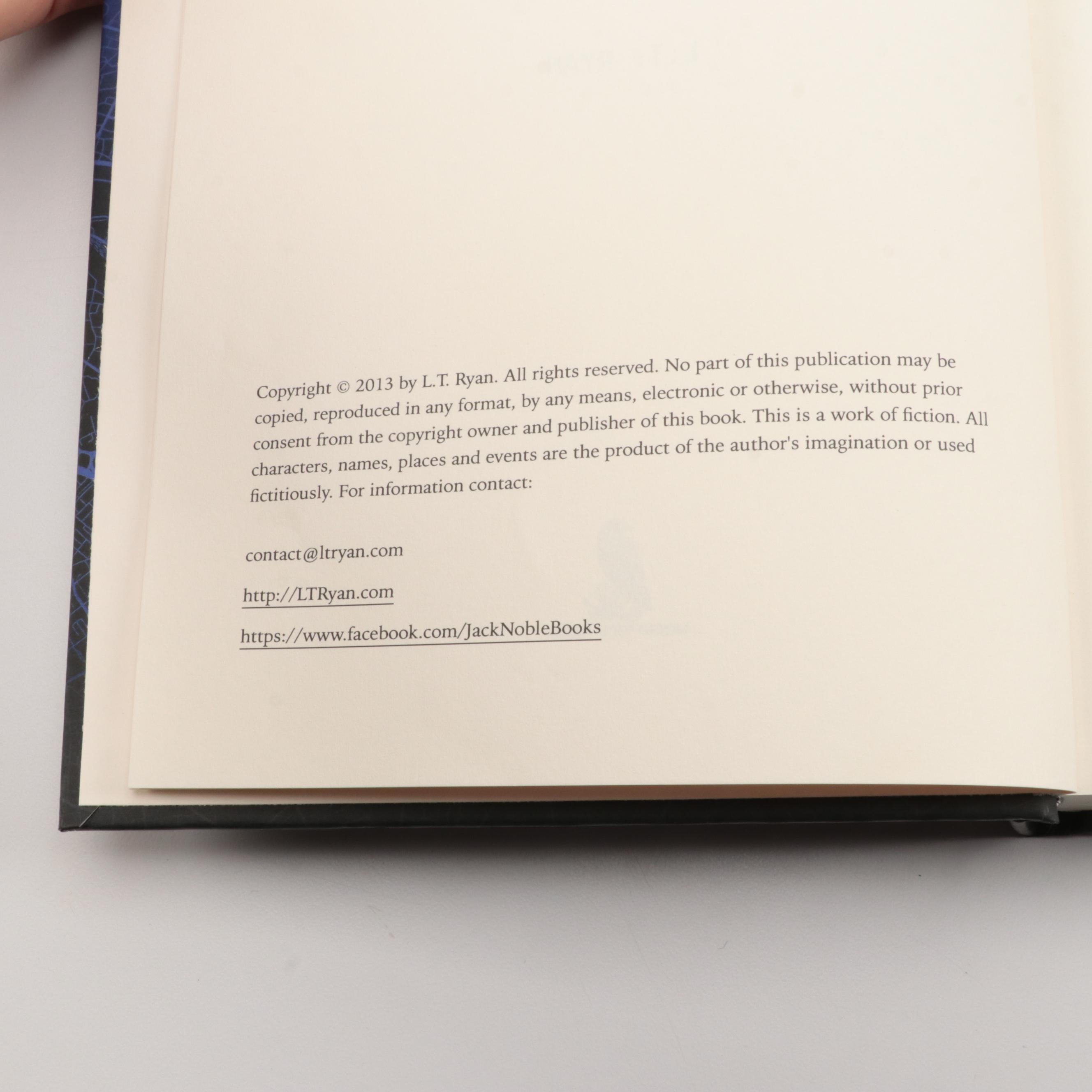 Jack Noble Thrillers "Never Go Home" and "Noble Betrayal" by L.T Ryan