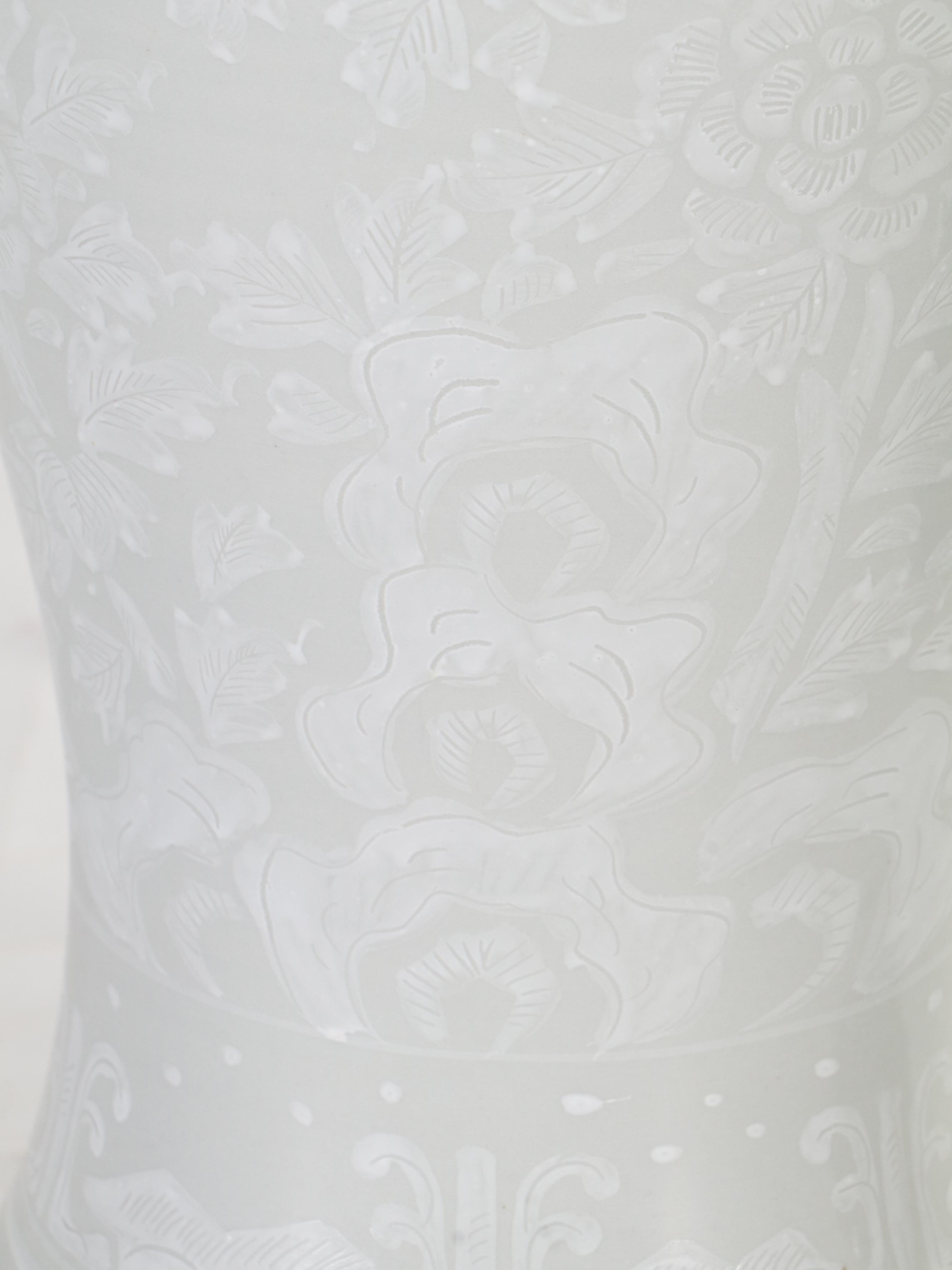 Chinese Blanc de Chine Porcelain Phoenix Tail Vase Lamps